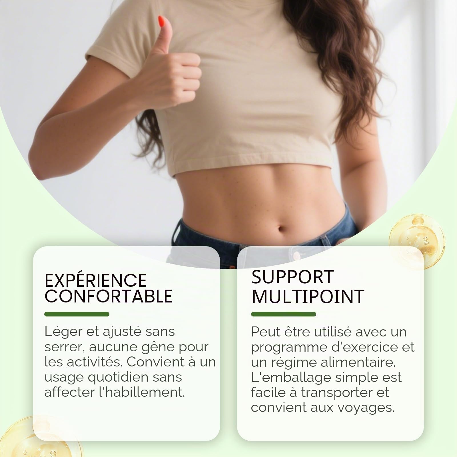 Boîtes Moringa X Berberine Patch 10 en 1, Patch Nano Microneedle Minceur, Ingrédients Naturels, Facile à Appliquer, Invisible Sous les Vêtements, Idéal pour Homme et Femme