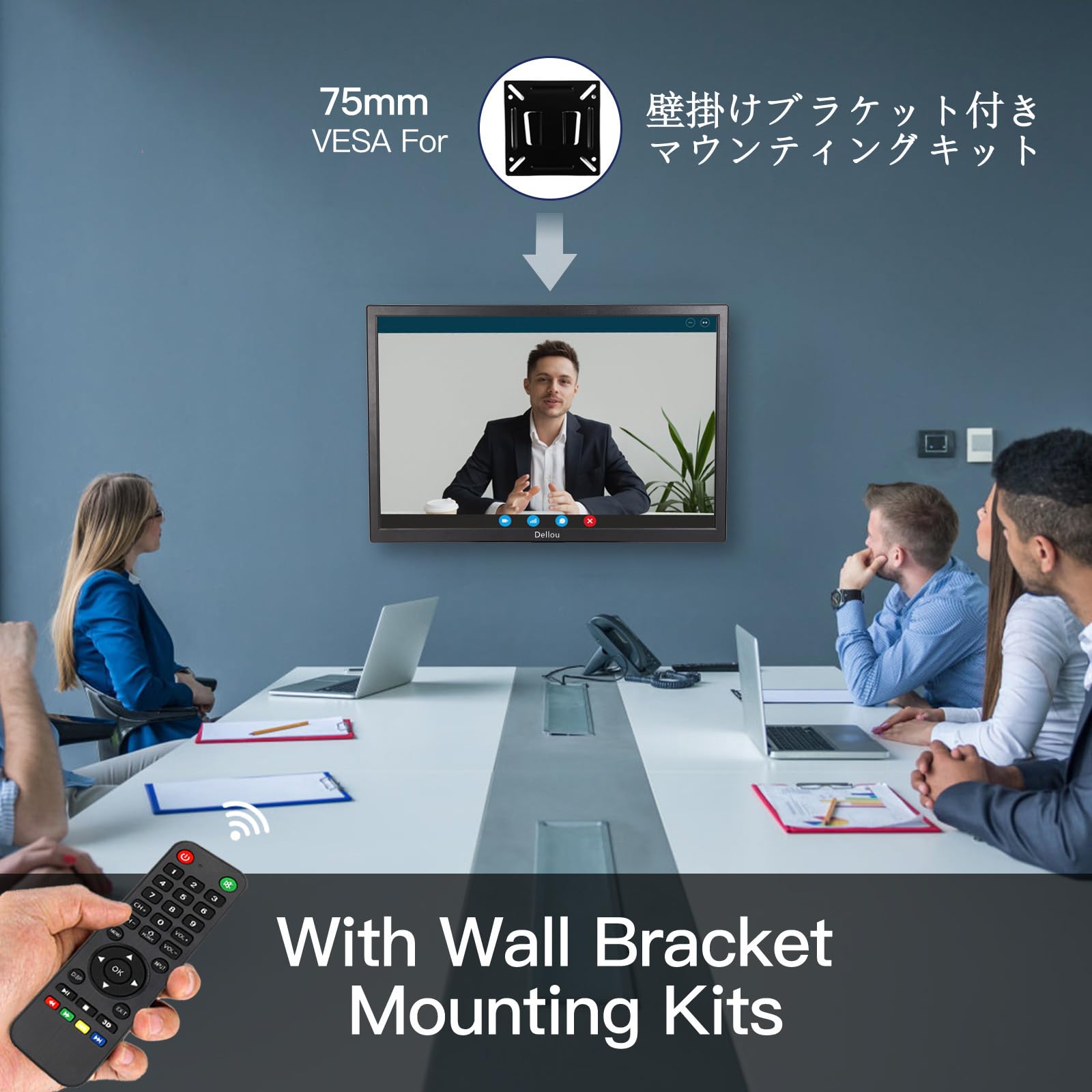 Amazon.co.jp: 22型インチ タッチスクリーン 監視カメラモニター