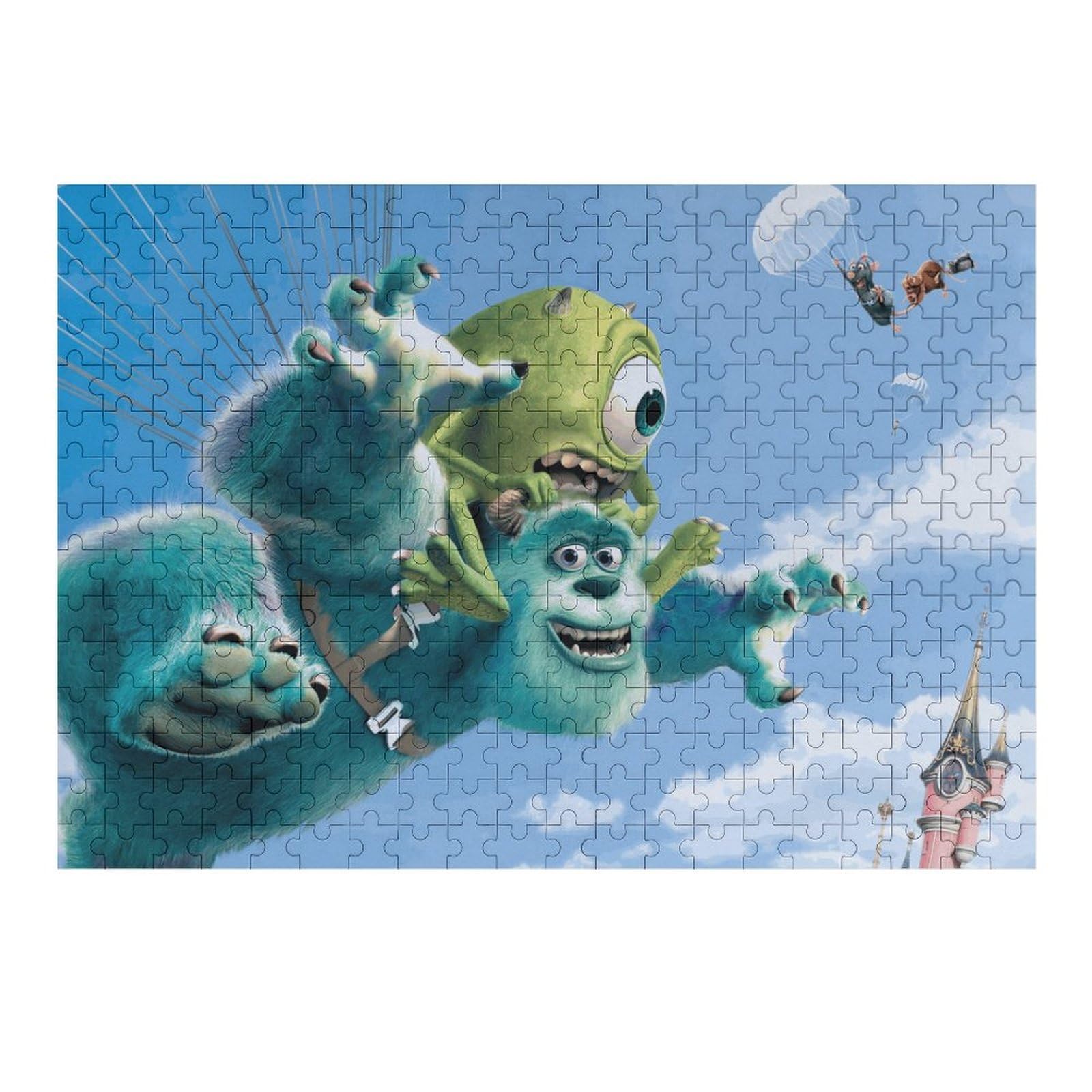 Amazon | ジグソーパズル 木製パズル モンスターズ・インク 絵のパズル