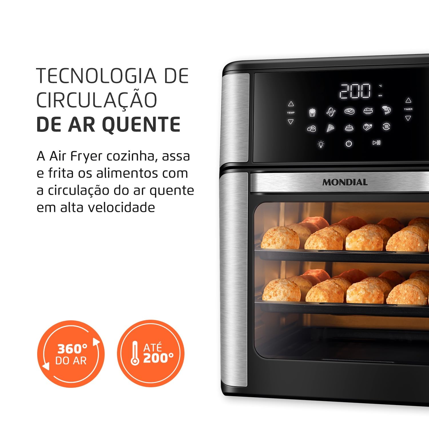 Mondial Fritadeira Air Fryer Forno Oven 12L: A Revolução na Sua Cozinha Chegou em 2026!