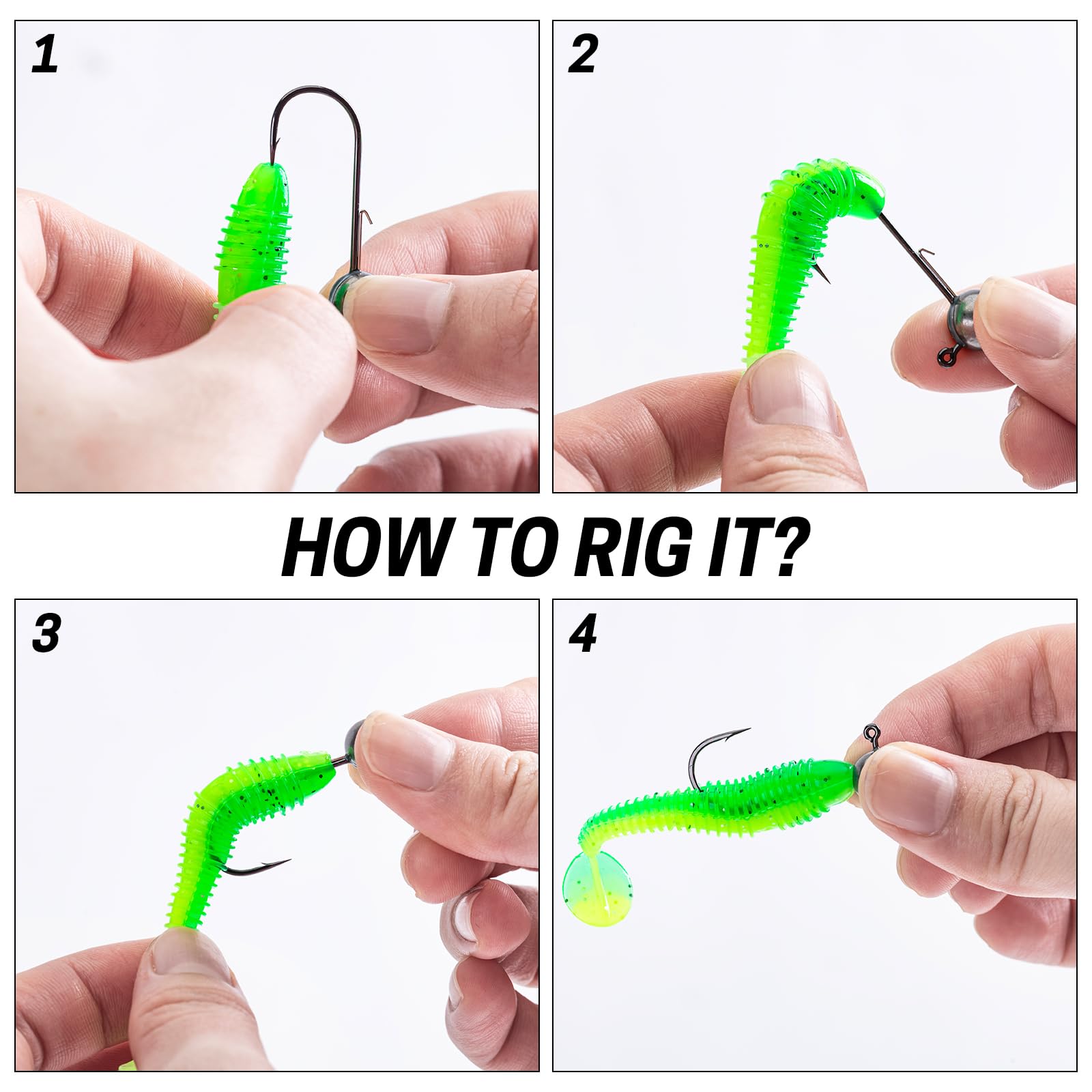 Amazon | Goture タングステン 3.5g 1# 4個セット ジグヘッド | Goture