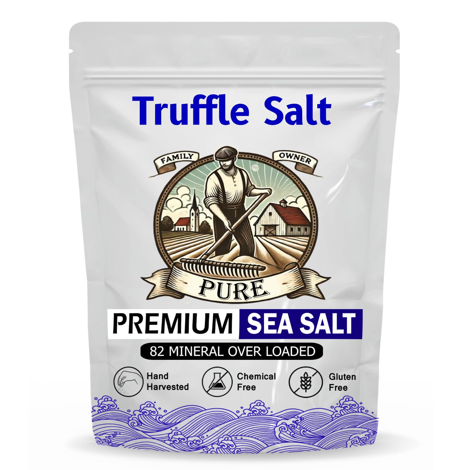 Extra Special Truffle Salt - Gourmet Seasoning with Intense Flavor Profile and Rich Aroma - 82 Mineral Overload Packed