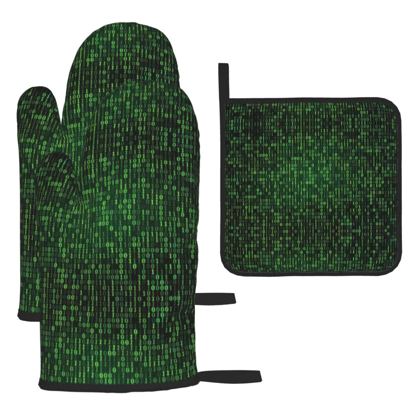 Gants de cuisine Oven Hacker Era, protection intégrale étanche et thermique lot de 3