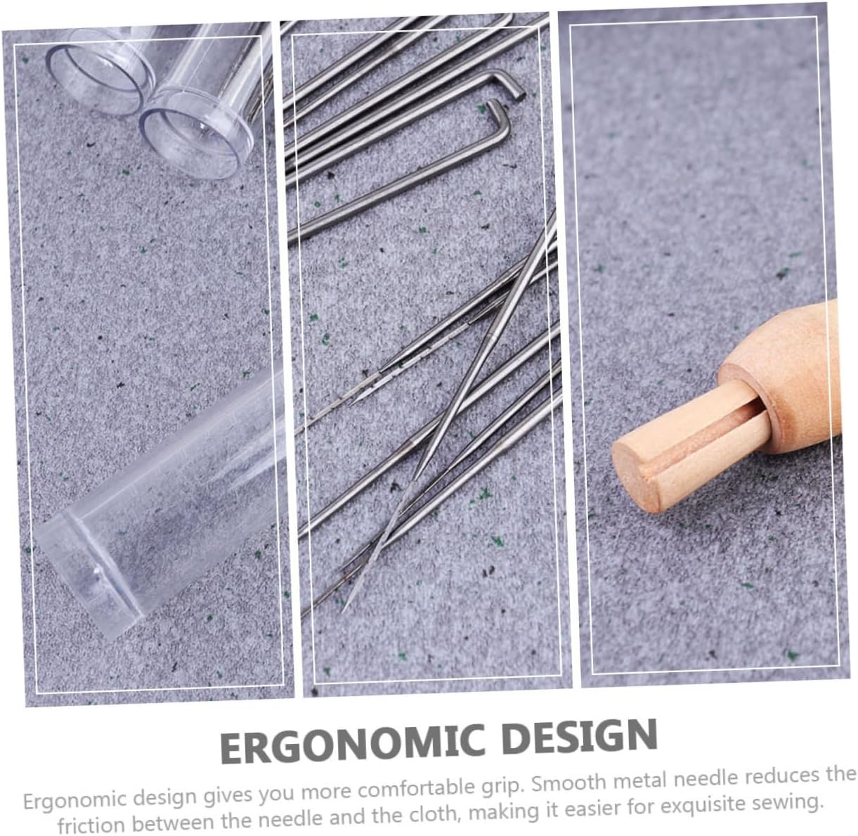 Anneome Tool Felt Needle for Sewing Embroidery Punch Needle Knitting for Wool Embroidery