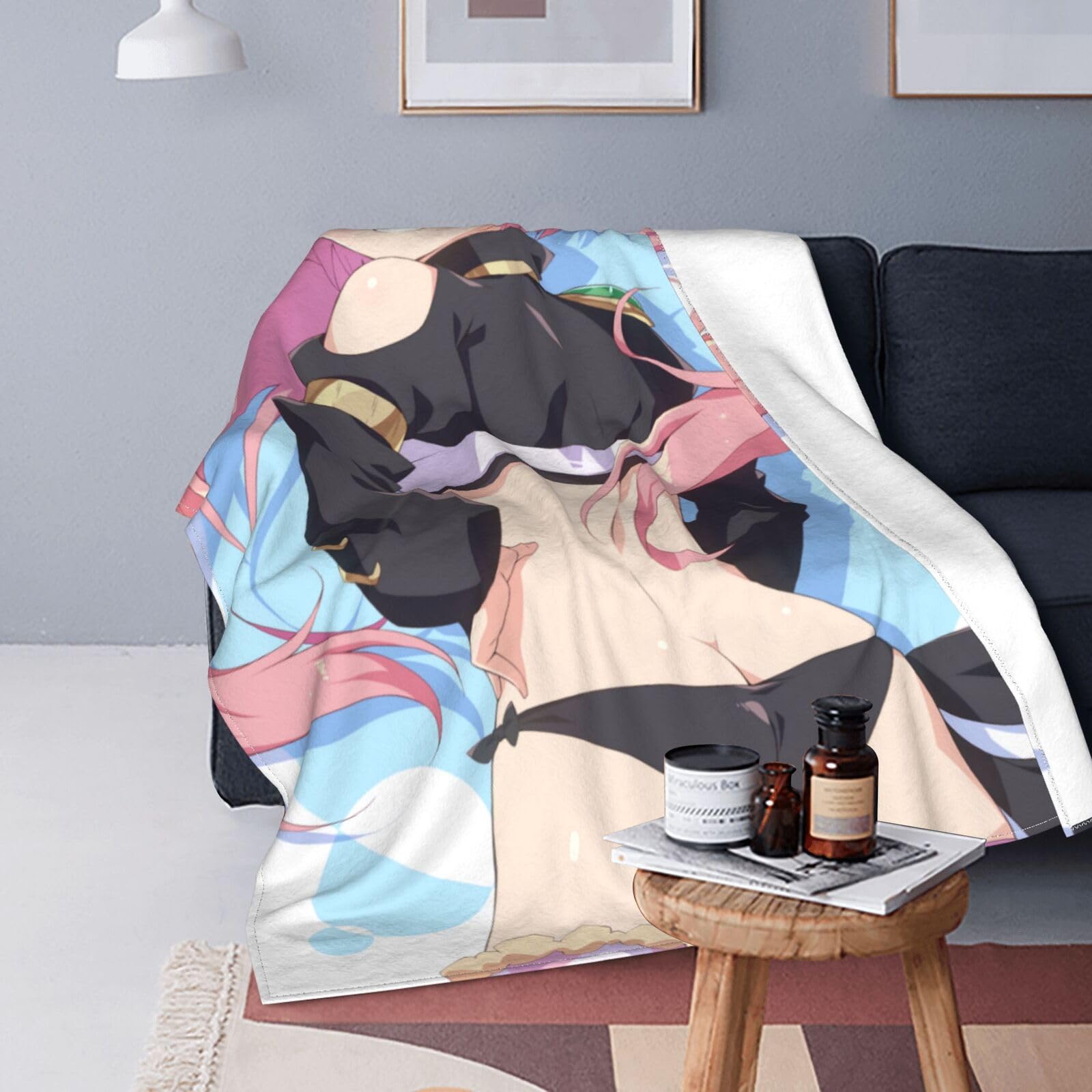 Amazon.co.jp: ブランケット 毛布 セクシー キャラクター柄 転生したら