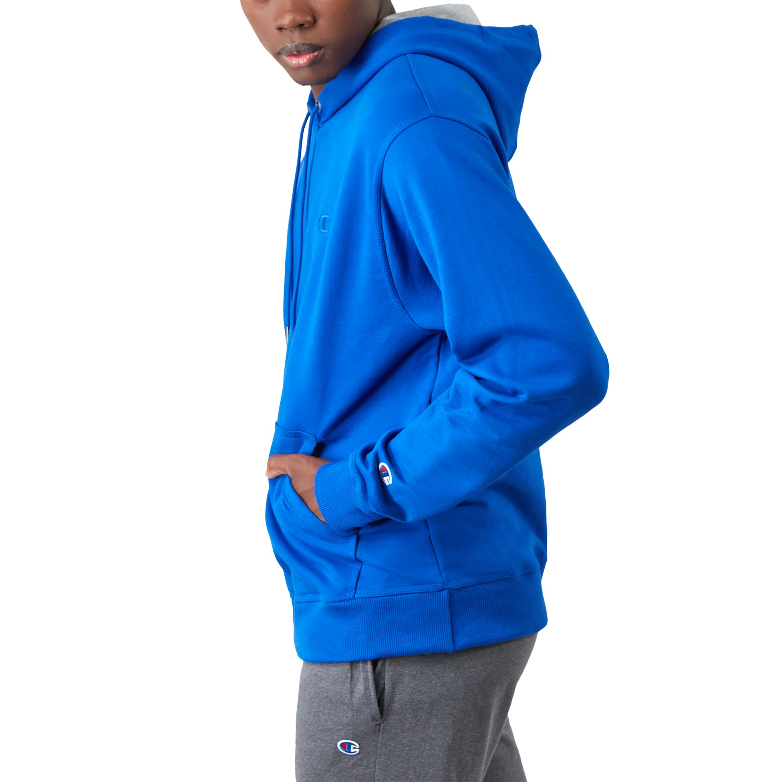 Champion Powerblend - Sudadera con Capucha para Hombre Multicolor (Surf The Web). L