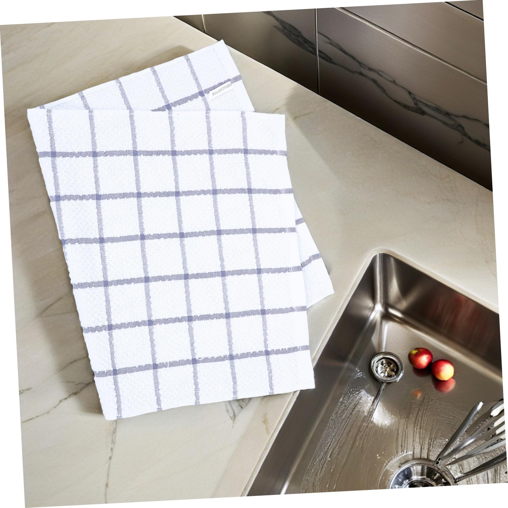 Cabilock Paños de Cocina de Algodón de Alta Absorción 6 Unidades