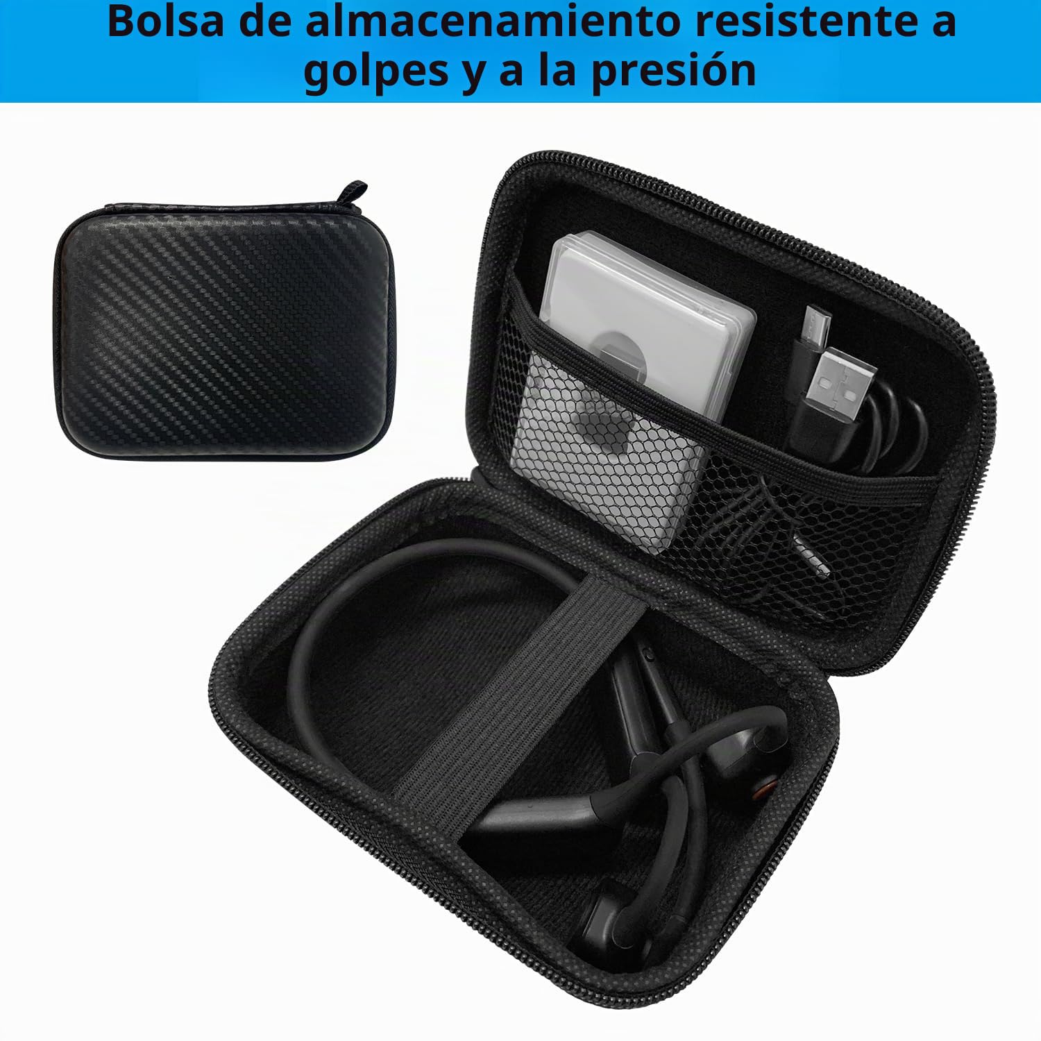 ZIOCOM Auriculares de conducción de aire, auriculares abiertos con micrófono y cancelación de ruido, auriculares inalámbricos Bluetooth aptX-LL con dongle USB-A, compatibles con PS4/PS5/PC/reunión en | Auriculares de conducción de aire con botón de silenc