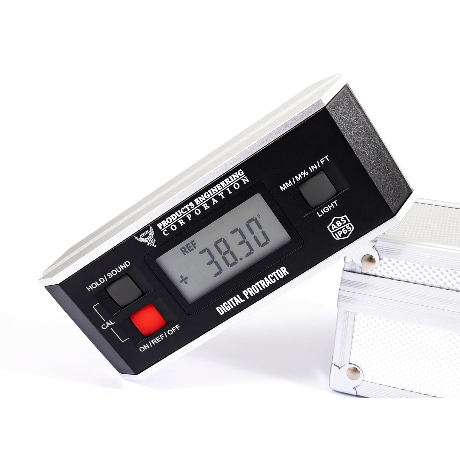 Digital Inclinometer, 360° Protractor Angle Finder Level, Magnetic V-Groove Base Protractor with Large Backlit LCD Display, High-Precision Meter Tool for Machining, Woodworking & Construction Digital Inclinometer, 360° Protractor Angle Finder Level, Magnetic V-Groove Base Protractor with Large Backlit LCD Display, High-Precision Meter Tool for Machining, Woodworking & Construction