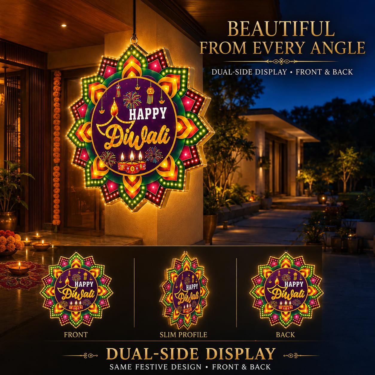 Gesto Diwali Lights - Festive Home Decoration -8 Gesto Diwali Lights - Festive Home Decoration -8