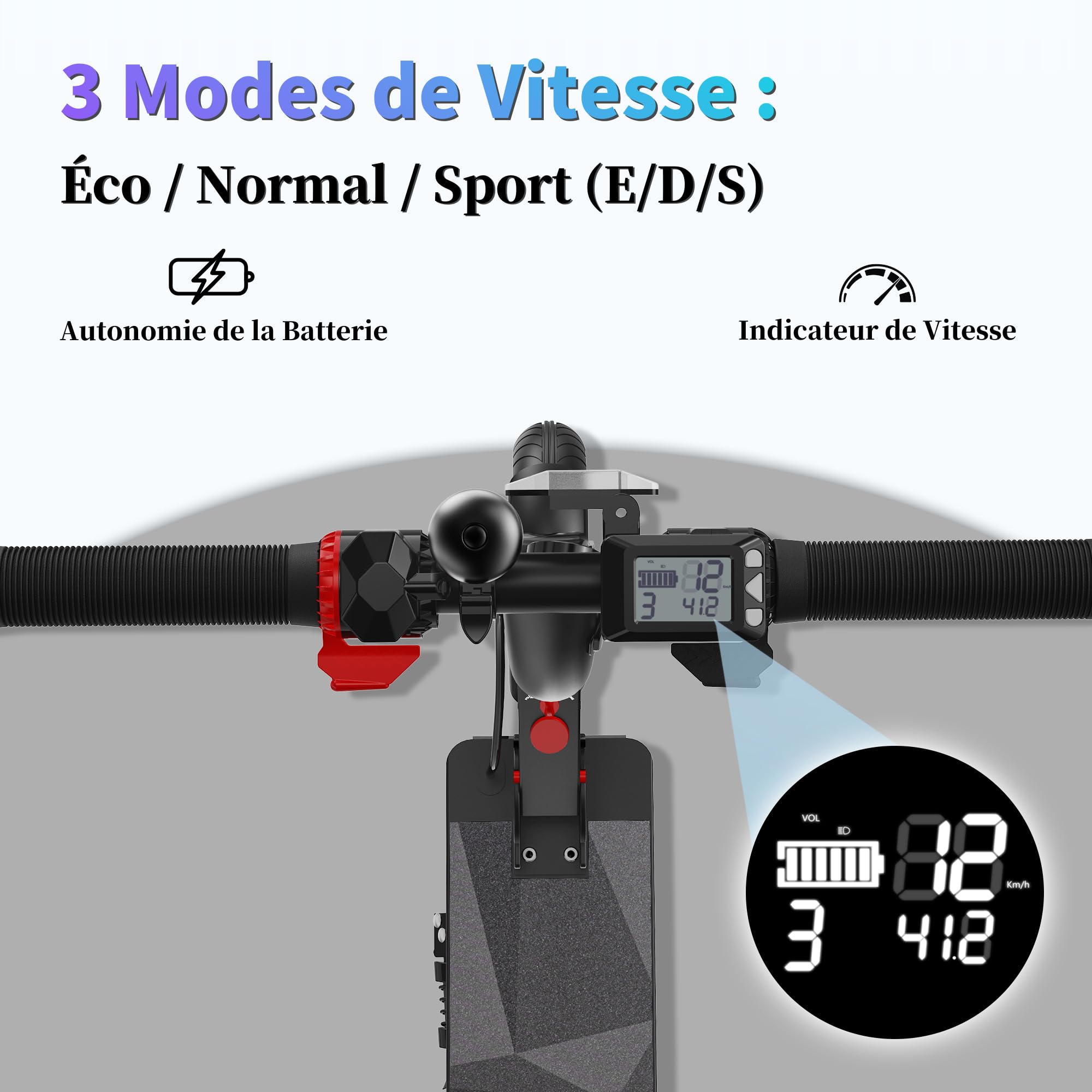 Trottinette Électrique pour Grandes Enfants & Adolescents | Moteur 250W | Vitesse Max 15.5 mph (25 km/h) | Frein à Pied Arrière | Pliable | Charge Max 220 lbs (100 kg)