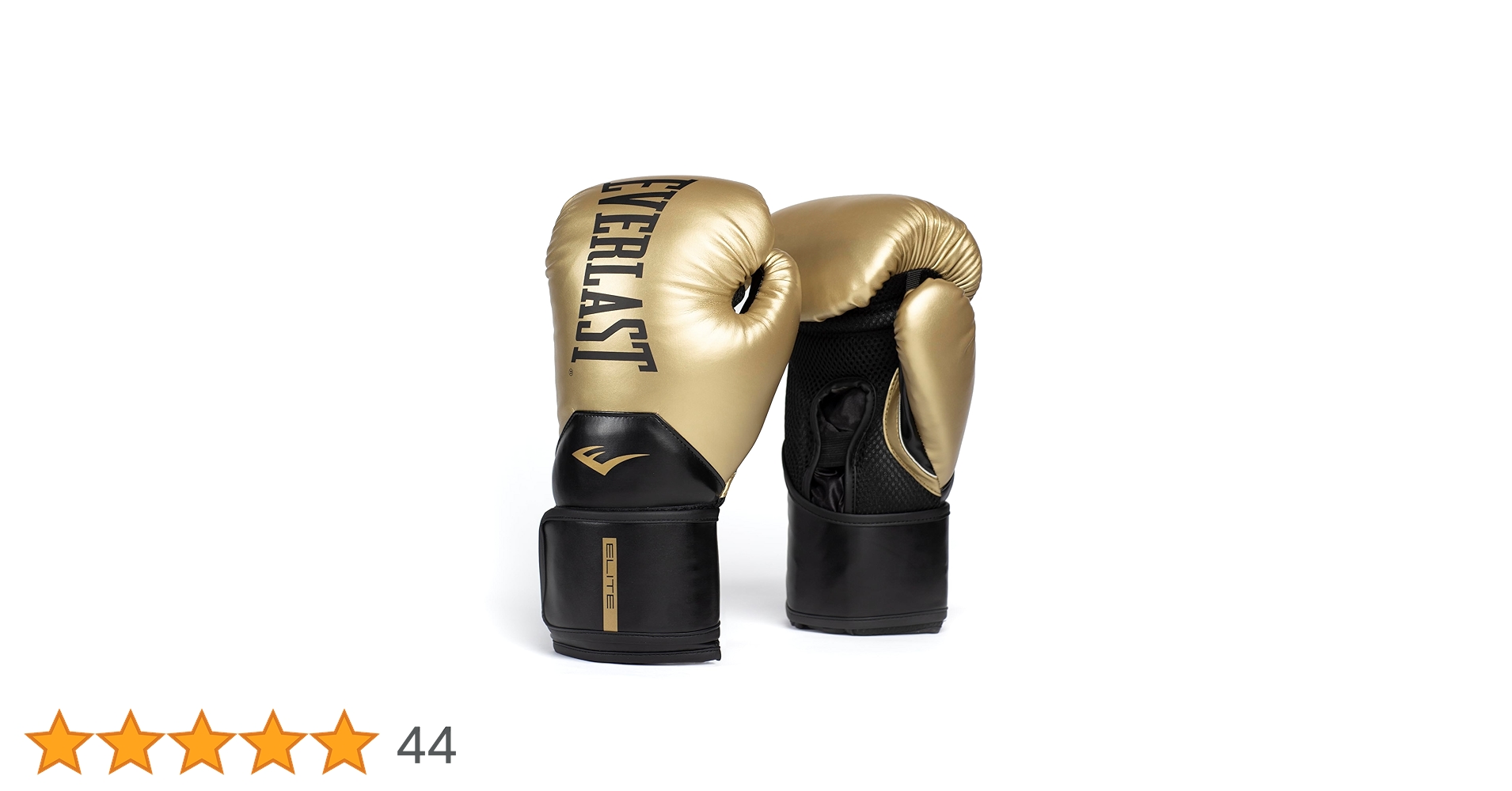 Amazon.co.jp: Everlast Elite 2 Boxing Gloves (Gold/Black