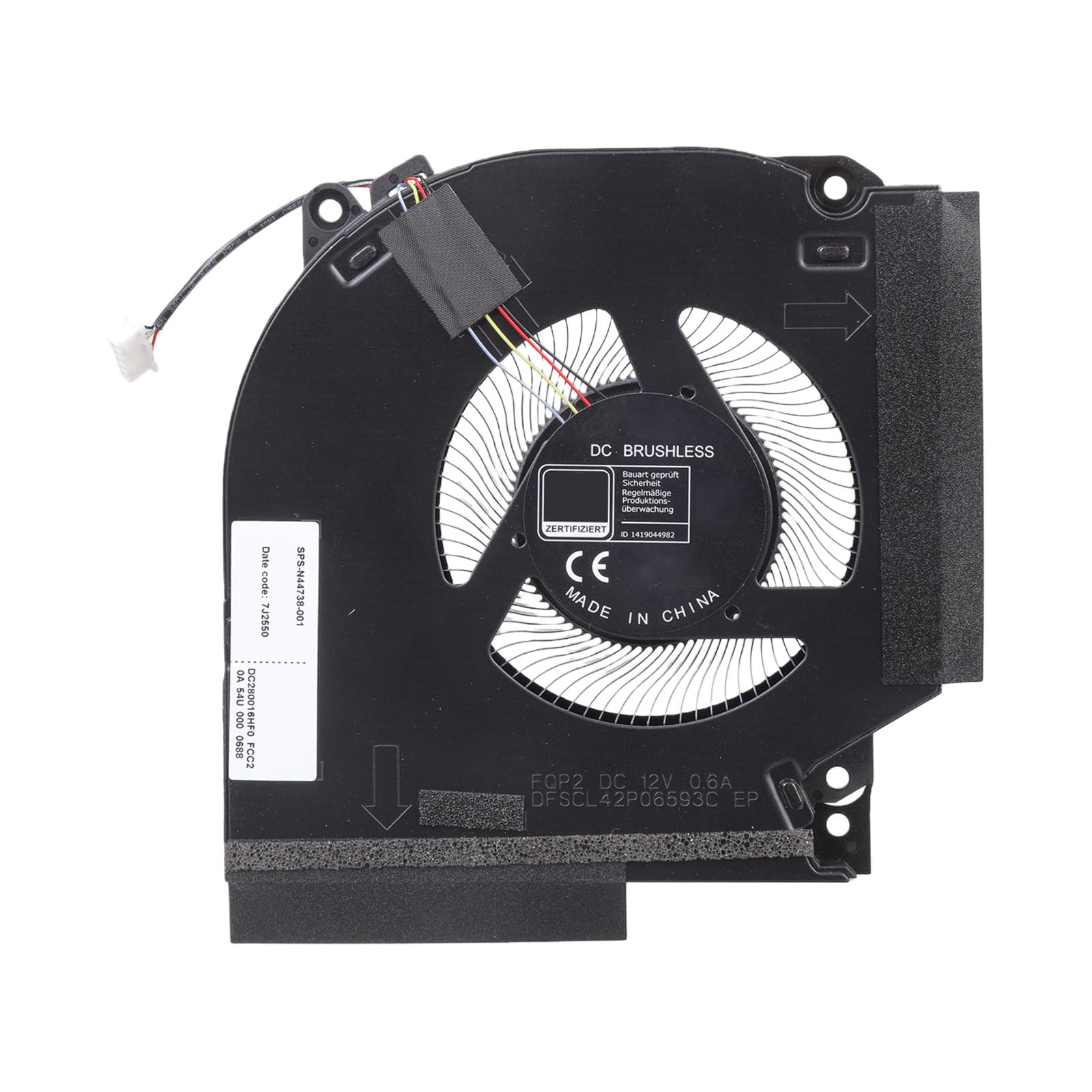 Ventilateur de refroidissement CPU GPU 12V haute efficacité pour PC 16-R - 5