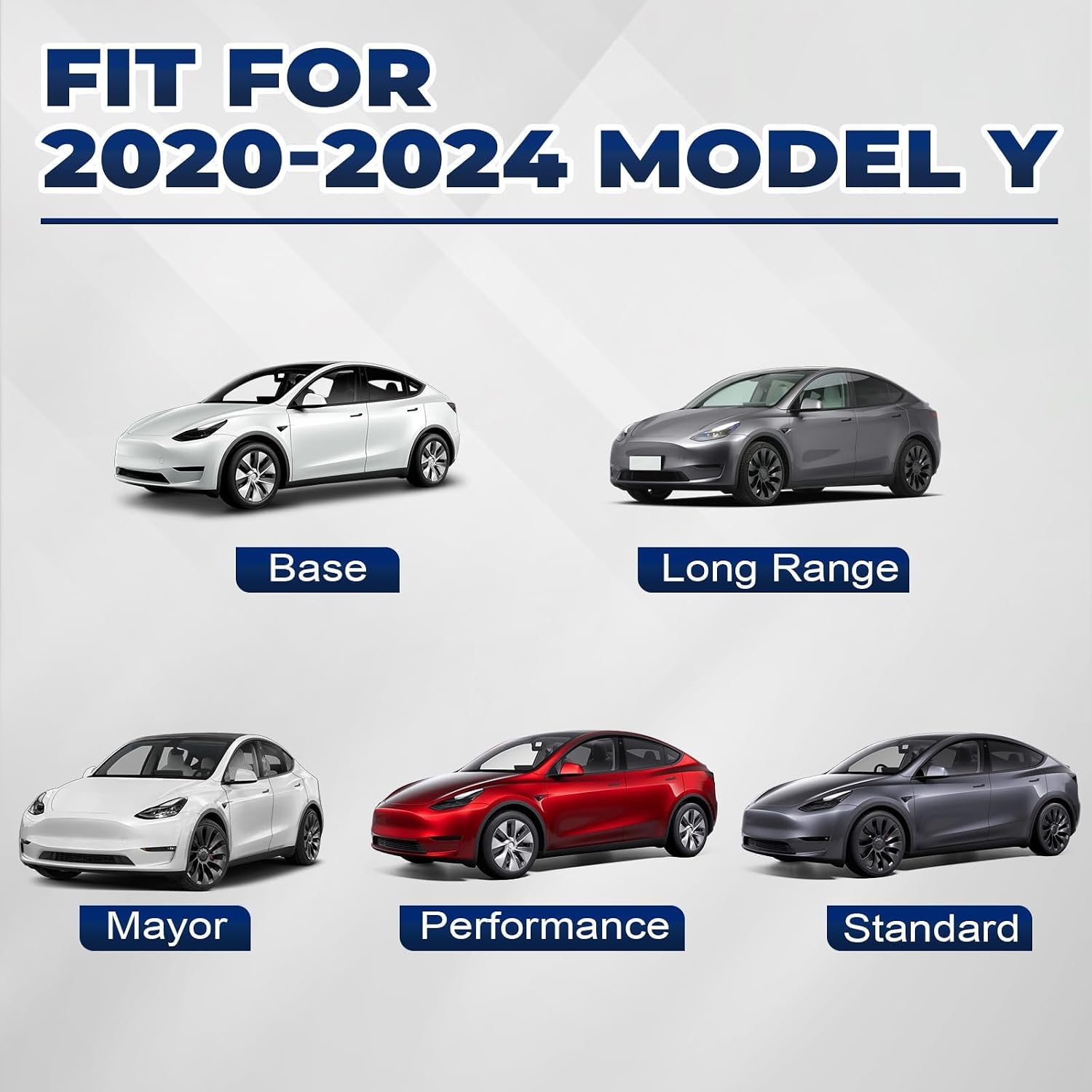 Spoiler Fit for Tesla Model Y Juniper 2025-2026 Spoiler | Carbon Fiber OEM-Style Rear Wing | Easy Drill-Free Installation | Standard & Performance Models