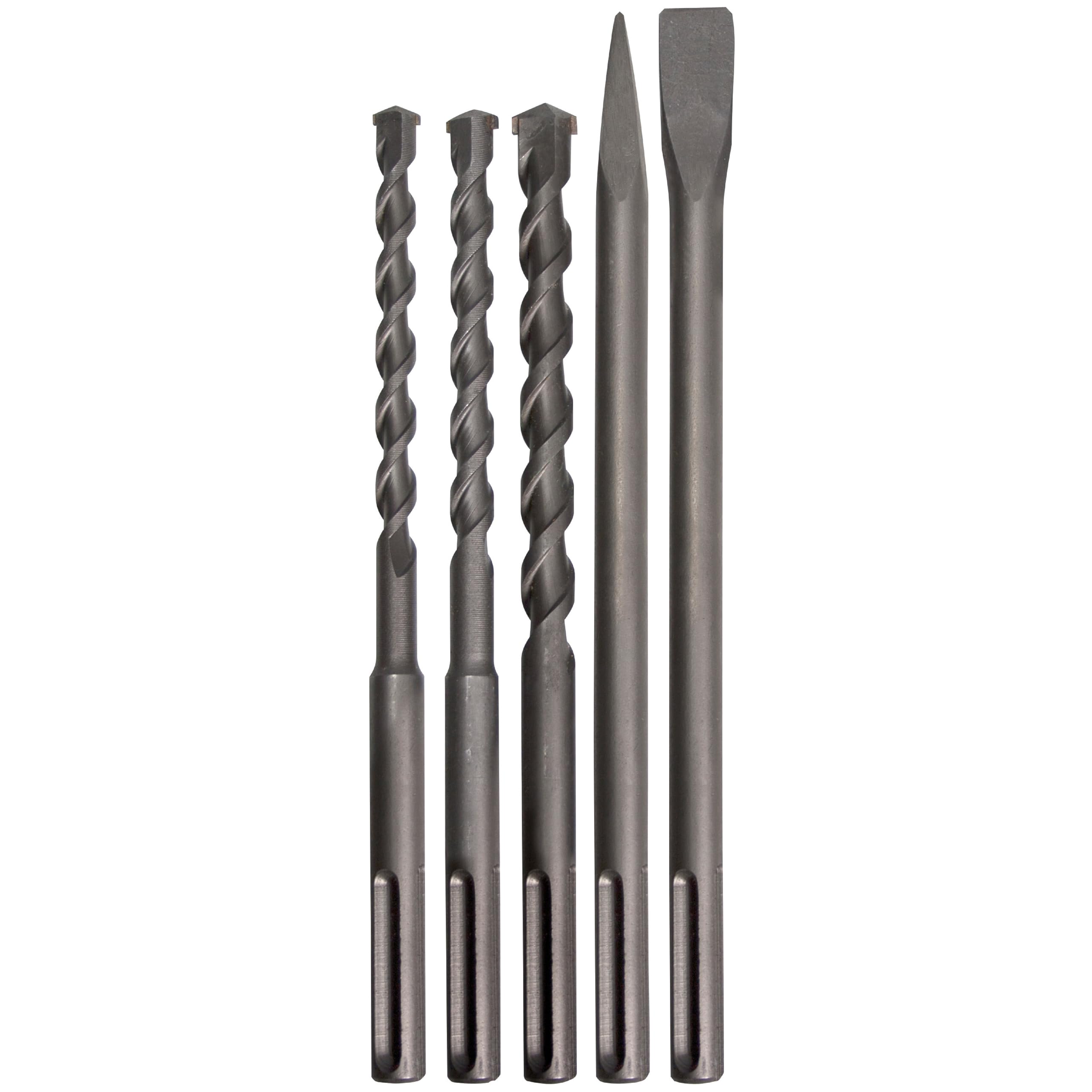 Valex Brocas y cinceles de pared SDS-Max Serie, 5 unidades