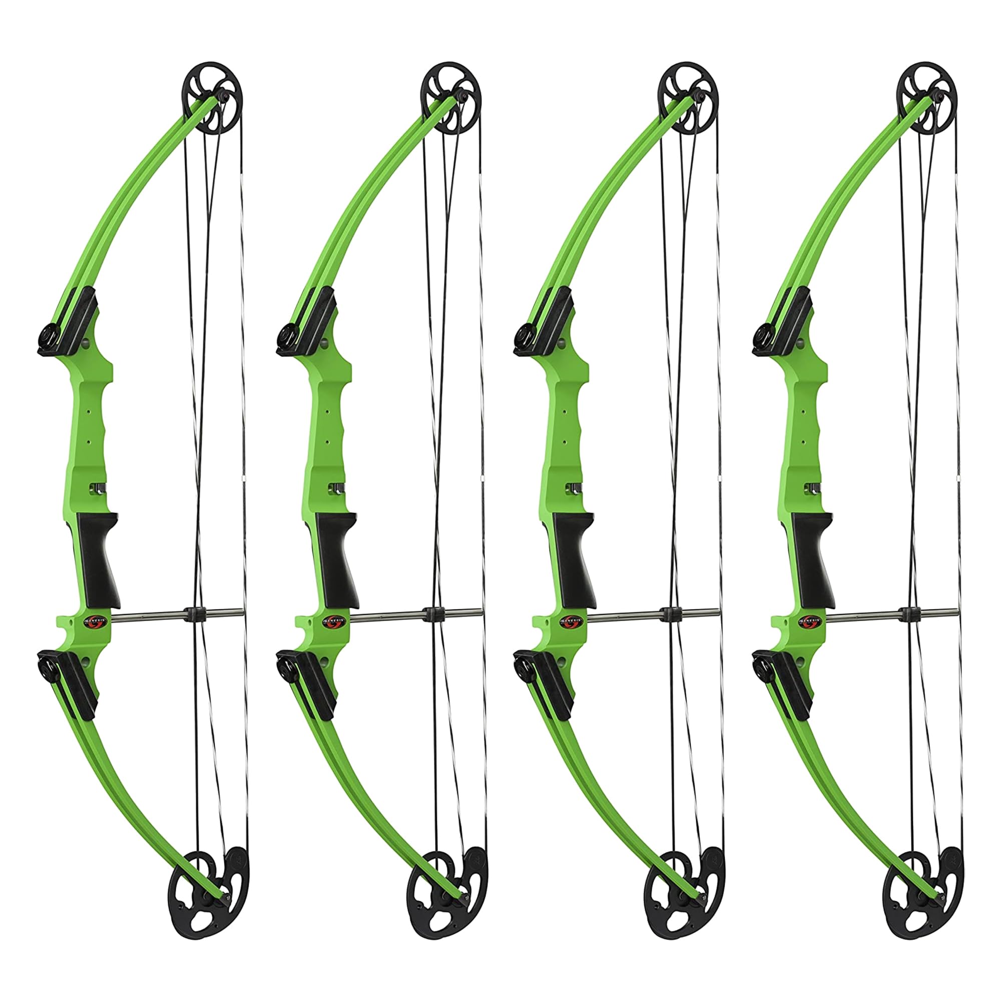 Genesis Archery Compound Bow w/Adjustable Draw Length from 15