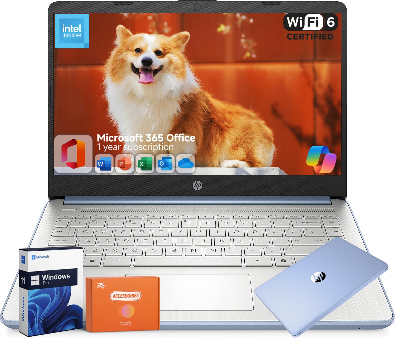 Amazon.co.jp: HP 14インチノートパソコン、Intel N150、Office 365 1
