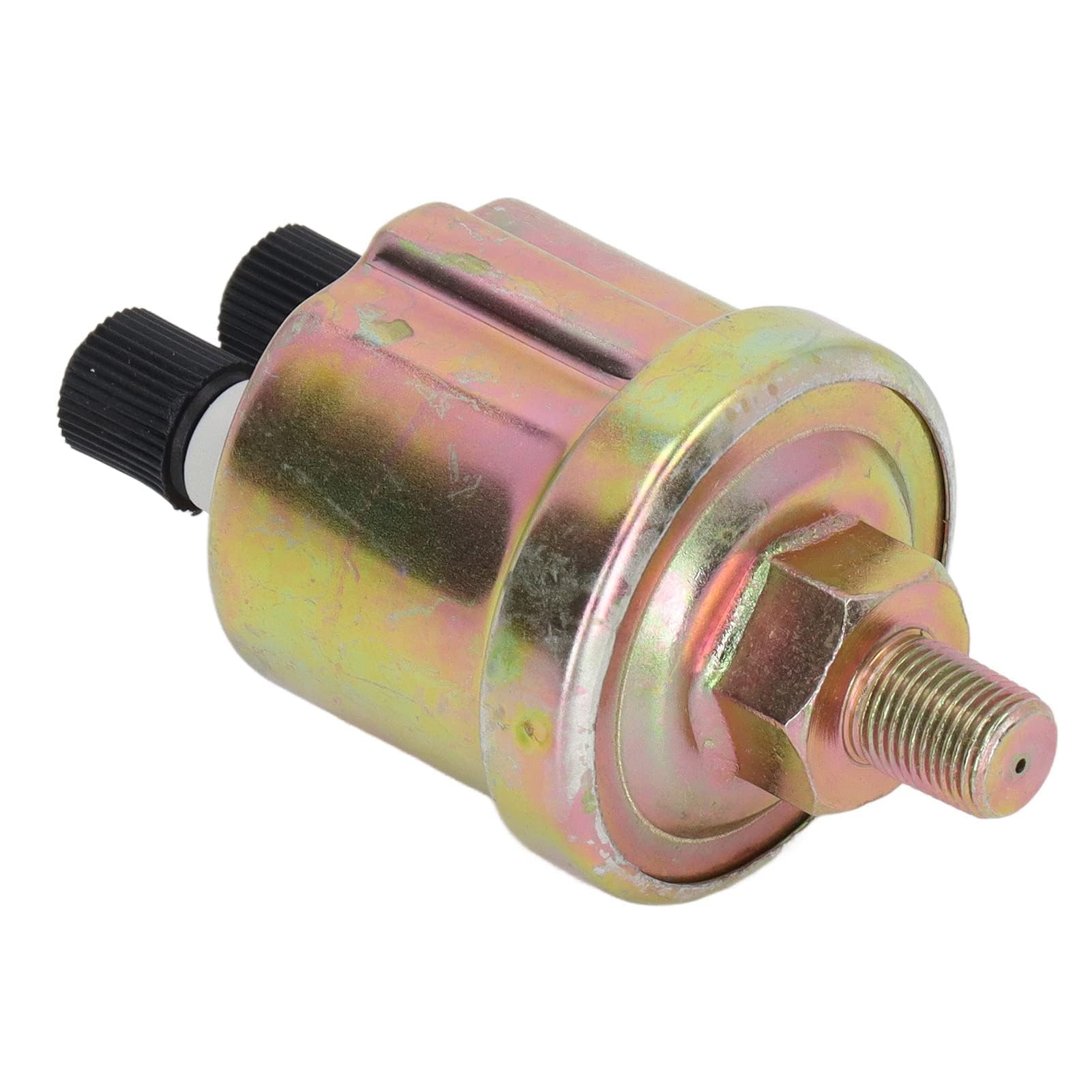 Sensore Pressione Olio, Sensore Pressione Olio 1/8 NPT Sensore Pressione Olio Generatore Stabile in Lega Di Alluminio Per Accessori Per Gruppi Elettrogeni Diesel VDO Da 0 A 10 Bar(B)