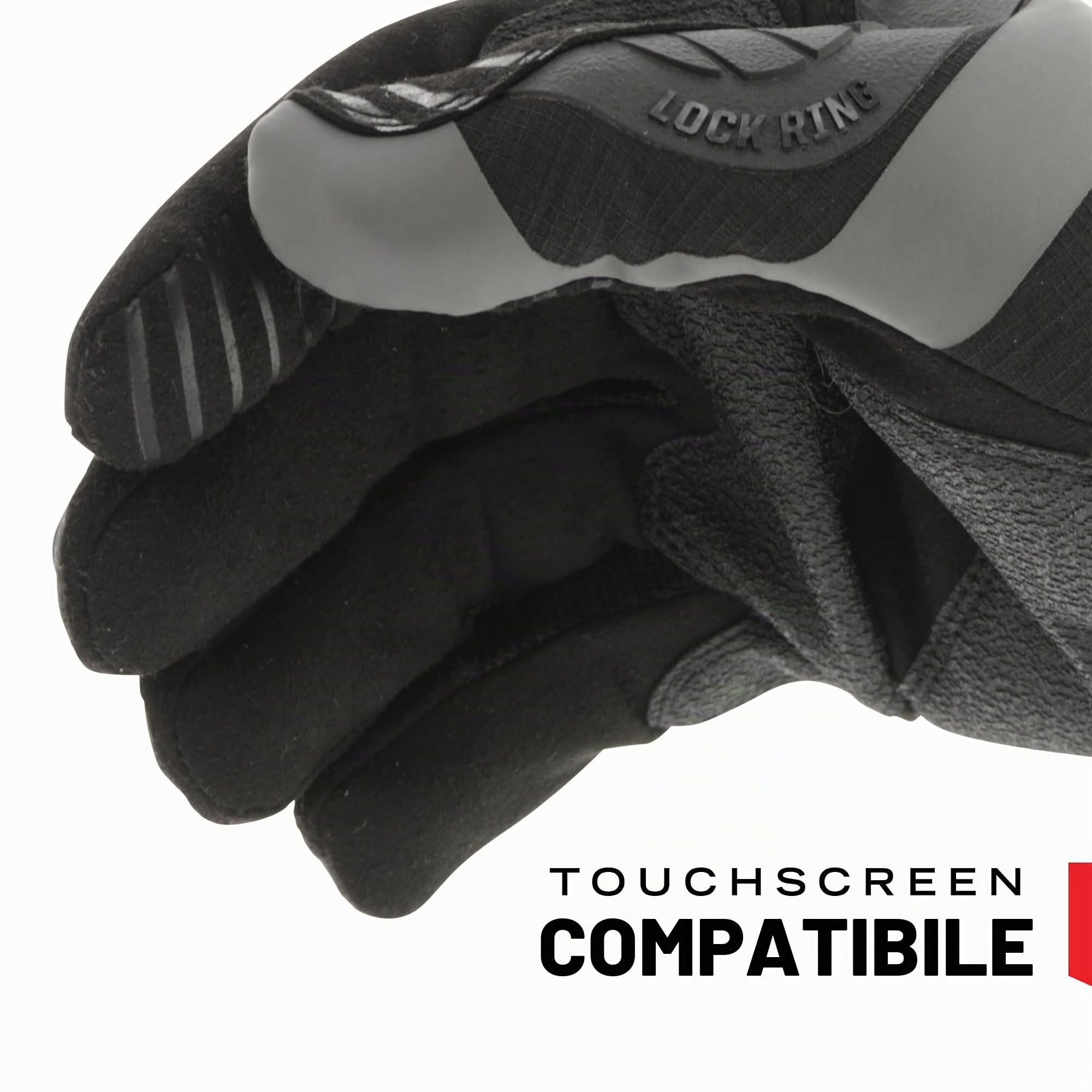 Mechanix Wear - M-Pact Guanti, Nero, Large