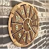 Maple Decorative Wooden Wall Clock 40X40 Cm Maple