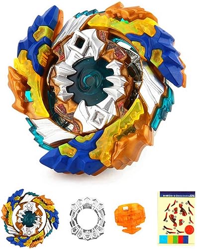 Miniatura 6 de Blue Sparking String Launcher Grip Starter Set Bey Burst Evolution Turbo Battling Top Blades God Bey B-122 Booster Spryzen Geist Fafnir.8' Attack