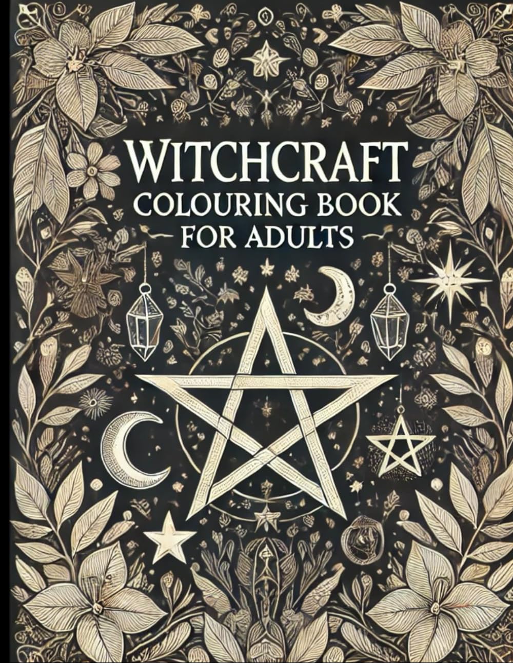 Witchcraft coloring book for adults: Harness your inner witch with intricate & magical artwork