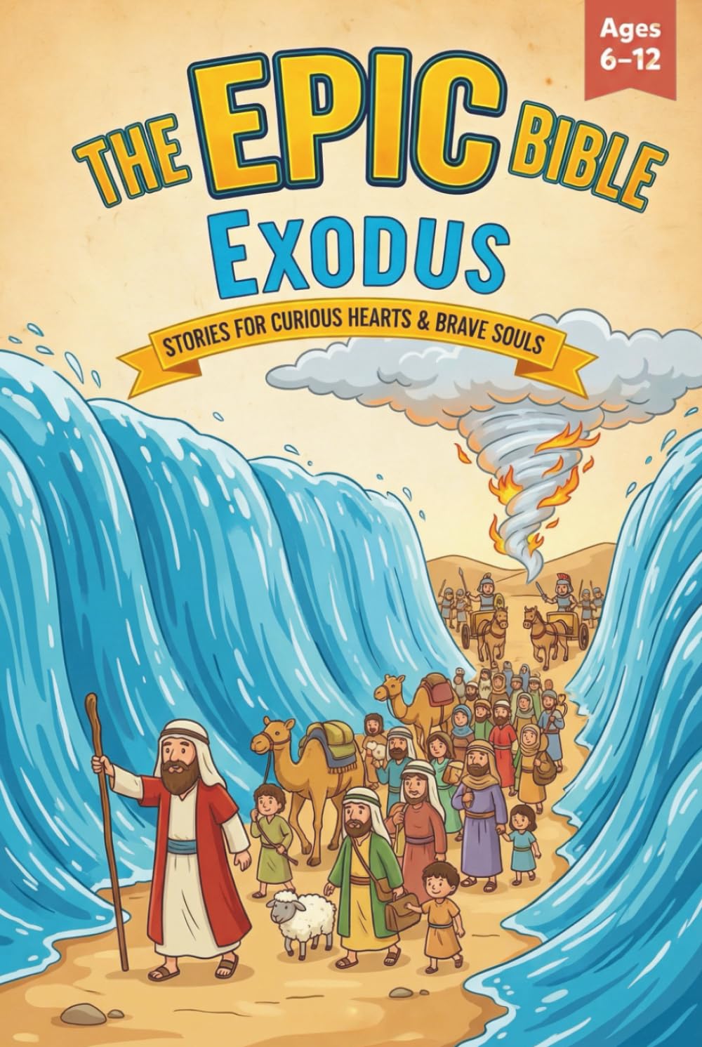 The Epic Bible: Exodus: Stories For Curious Hearts & Brave Souls | 12 Biblical Stories From The Book of Exodus For Kids Aged 6-12