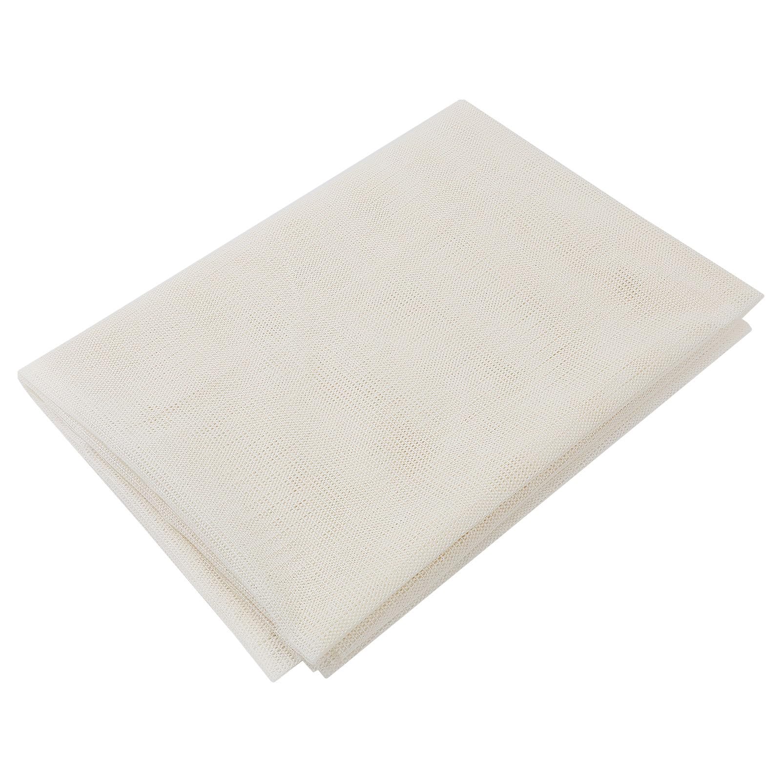 Artibetter Alfombra Antideslizante para Protección de Suelos de PVC Blanco 200x300cm Adecuado para Proteger Suelos de Madera y Evitar Resbalones