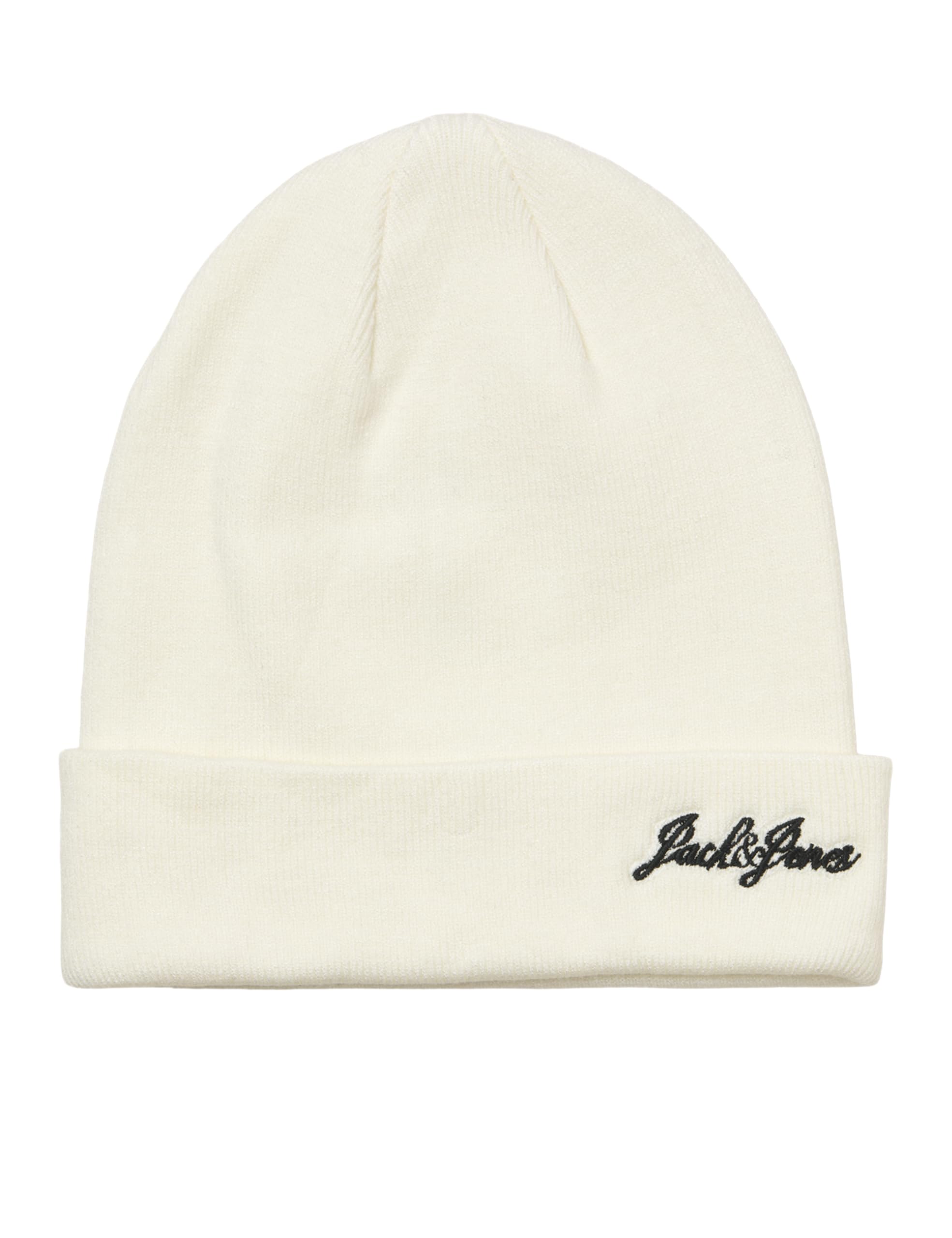 JACK & JONES Jacburnaby Beanie, Cloud Dancer, One Size
