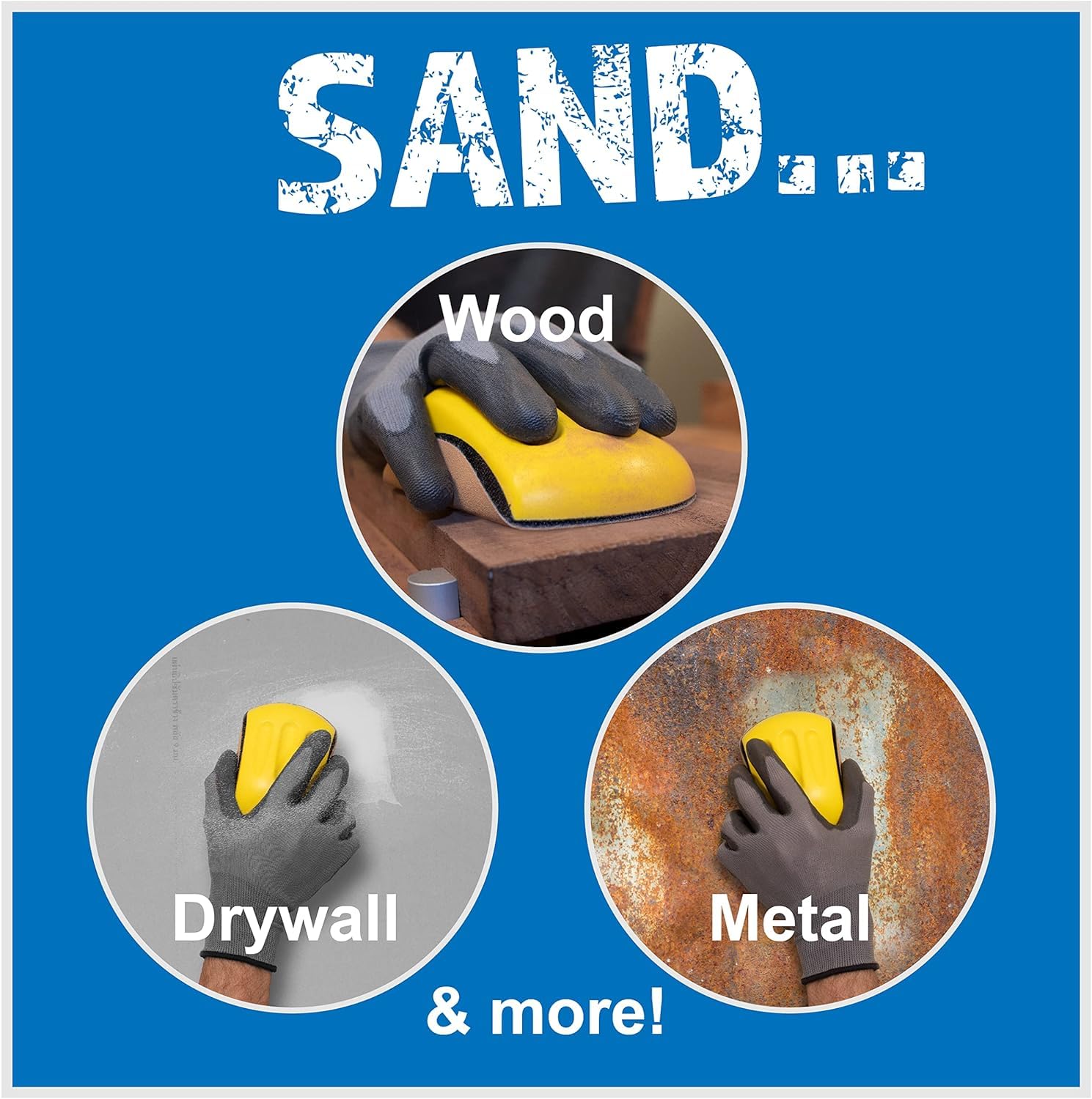 Sanding Mouse Kit - Detail Sanding for Wood & More -2