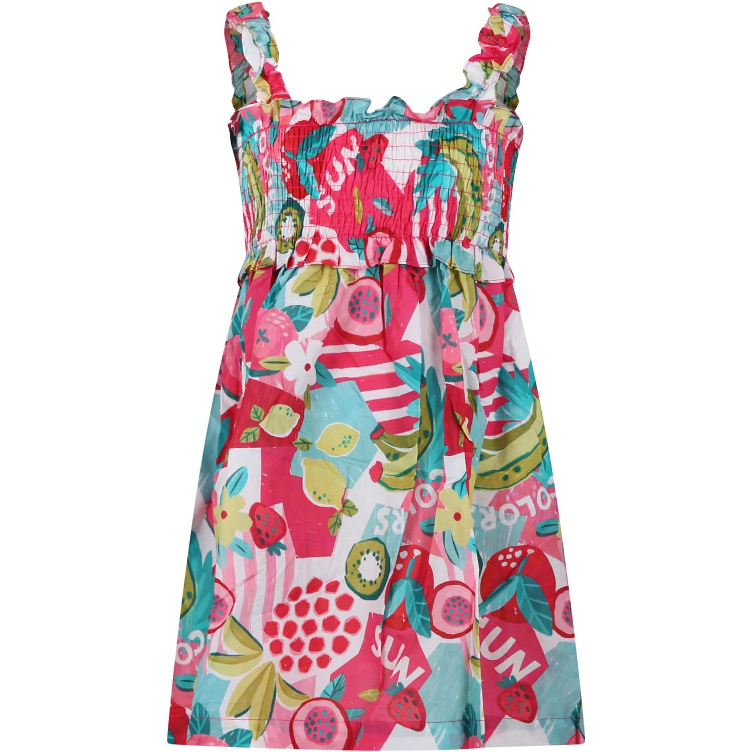 Mayoral Vestido Niña Verano – Estampado- 100% Algodón - Vestido sin Mangas – Ropa de Vestir para Niña - Ropa de Regalo – para niñas de 2 años a 8 años