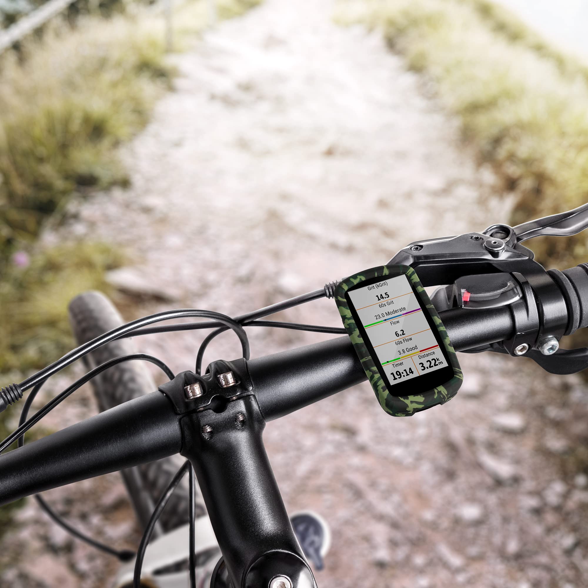 Kwnobile Silicone Case For Garmin Edge 1030/1030 Plus - Bike GPS Protective Cover Anti-Slip