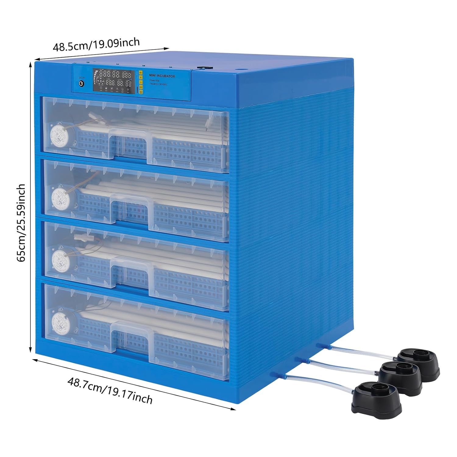 256 Egg Incubator Automatic Egg Turning & Temperature Control Digital Incubators for Hatching Eggs Chicken Duck Quail Eggs