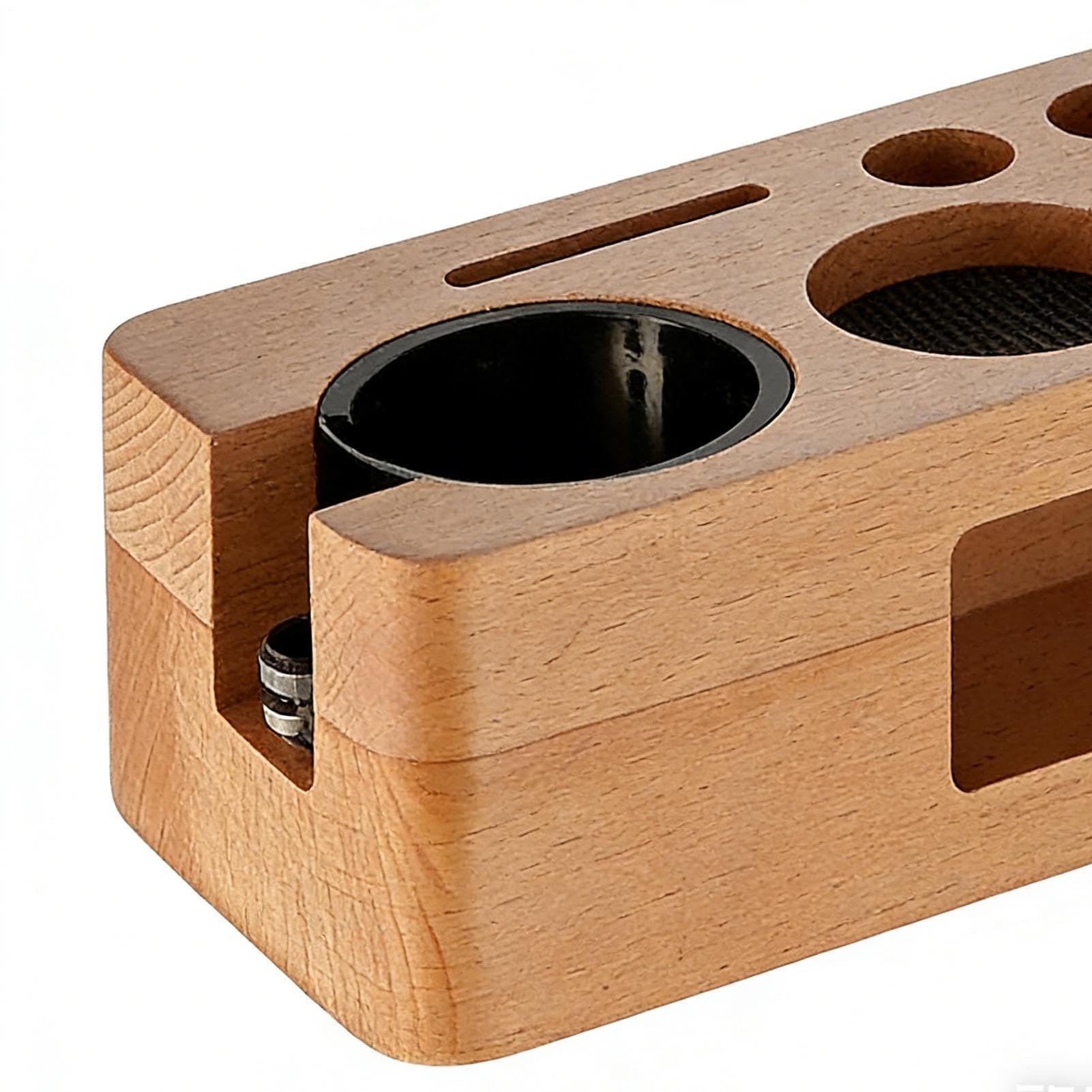 Station zum Stampfen von Espresso Rutschfeste Espresso Organizer Station | Organizer Station für Kaffeezubehör für Wohnheim Küche Wohnung Esszimmer Bar