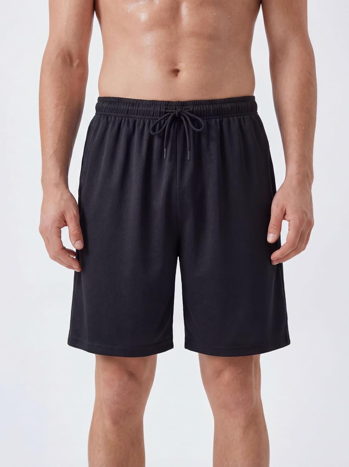 Andew Scott Men's Performance Tech Mesh Shorts | Loose-Fit Athletic Bottoms | Drawstring and Pockets | Multi Packs & Colors