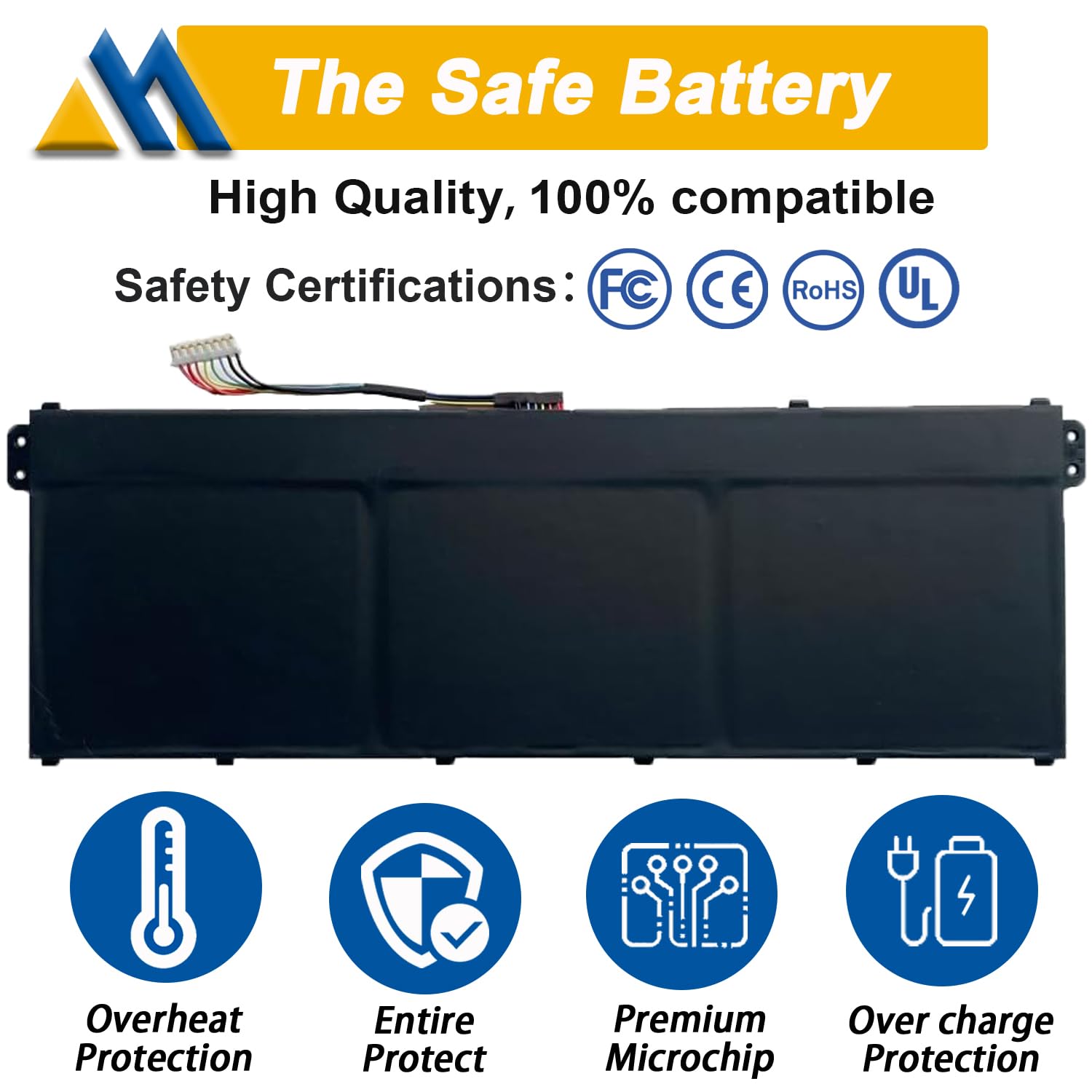 Amazon.com: Mobik AP20CBL Laptop Battery Replacement for Acer