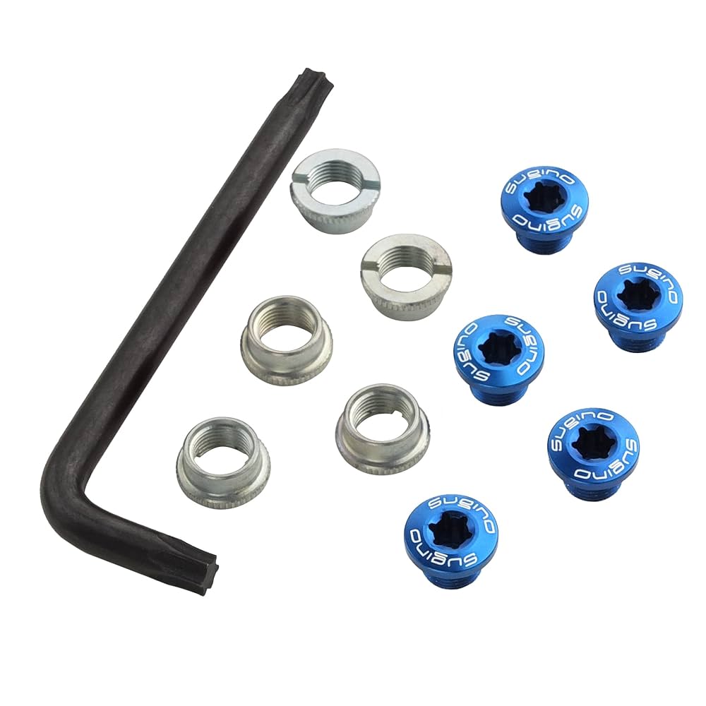 ぎあのす Amazon | Sugino(スギノ) 701 アルミ SINGLEネジセット ブルー