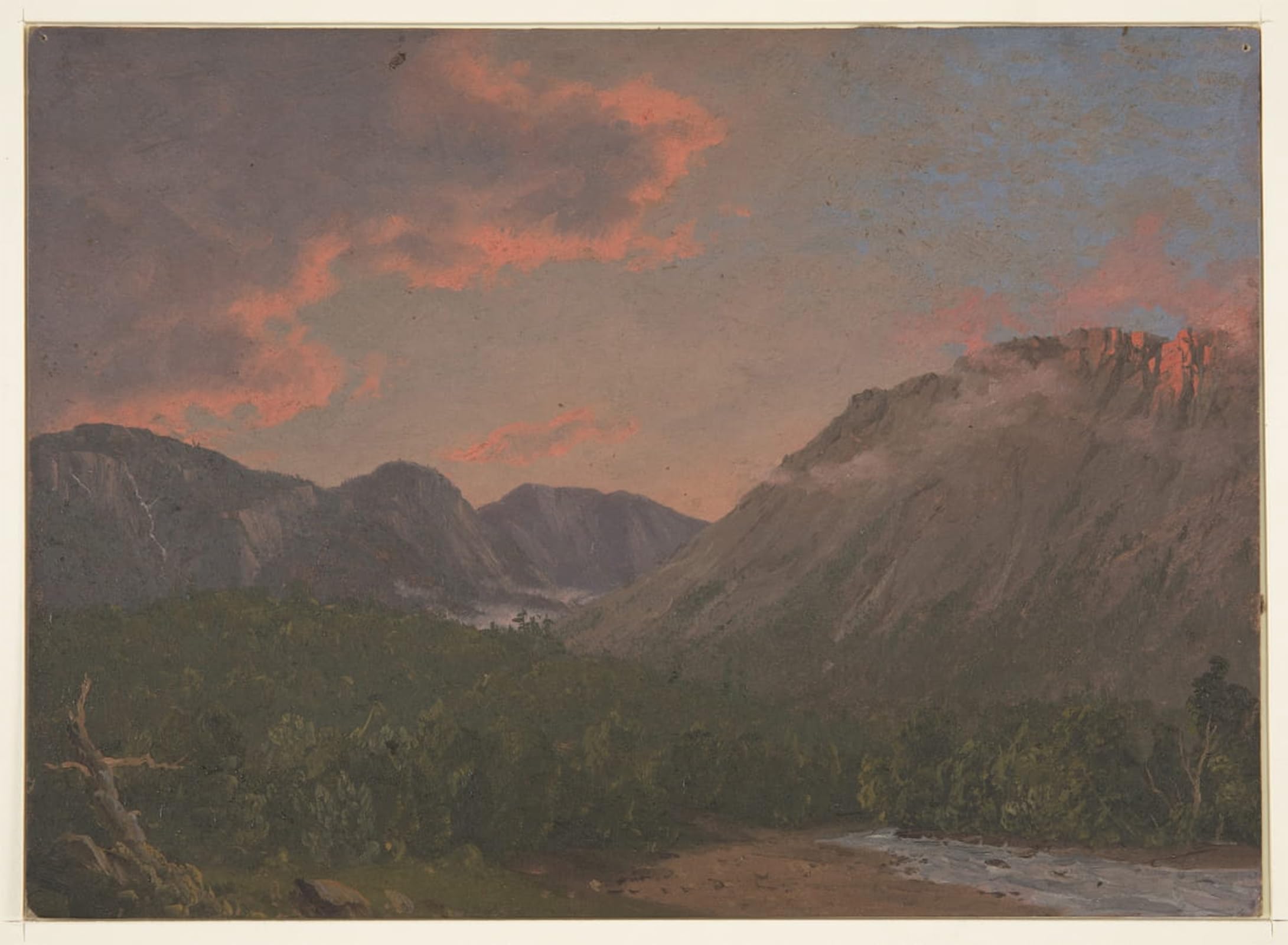 POSTERIIk Vintage Art Print Images Pictures Print Mountain Landscape At Sunset by Frederic Edwin Church Modern Colour Posters for Office Home Decor 60x90cm