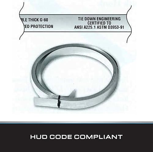 Miniatura 6 de Tie Down 59155 correa galvanizada con anclaje de 37 pies