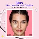 Blue Heaven Filter & Flawless Serum Primer For Face Infused with Ceramide & Hyaluronic Acid | Blurs Fine Lines, Pores & Wrinkles Minimizer | Hydrating Light Weight Skin Barrier Formulae | 3ml gallery image