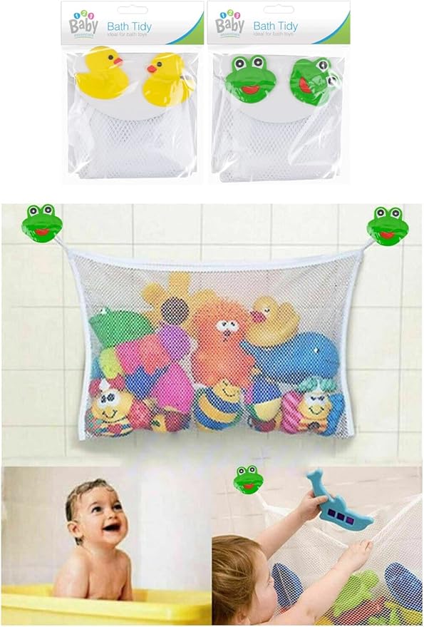 JKG® Baby Bath Toy Organiser Net Bag Kids Bath Toy Tidy Storage Bag