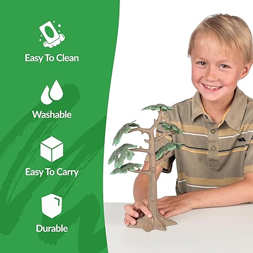 Miniatura 2 de Big Country Toys - Árbol - Escala 120 - Pintado a mano - Juguetes de caza - Accesorios para juguetes - Escenas de juego forestales - Plástico