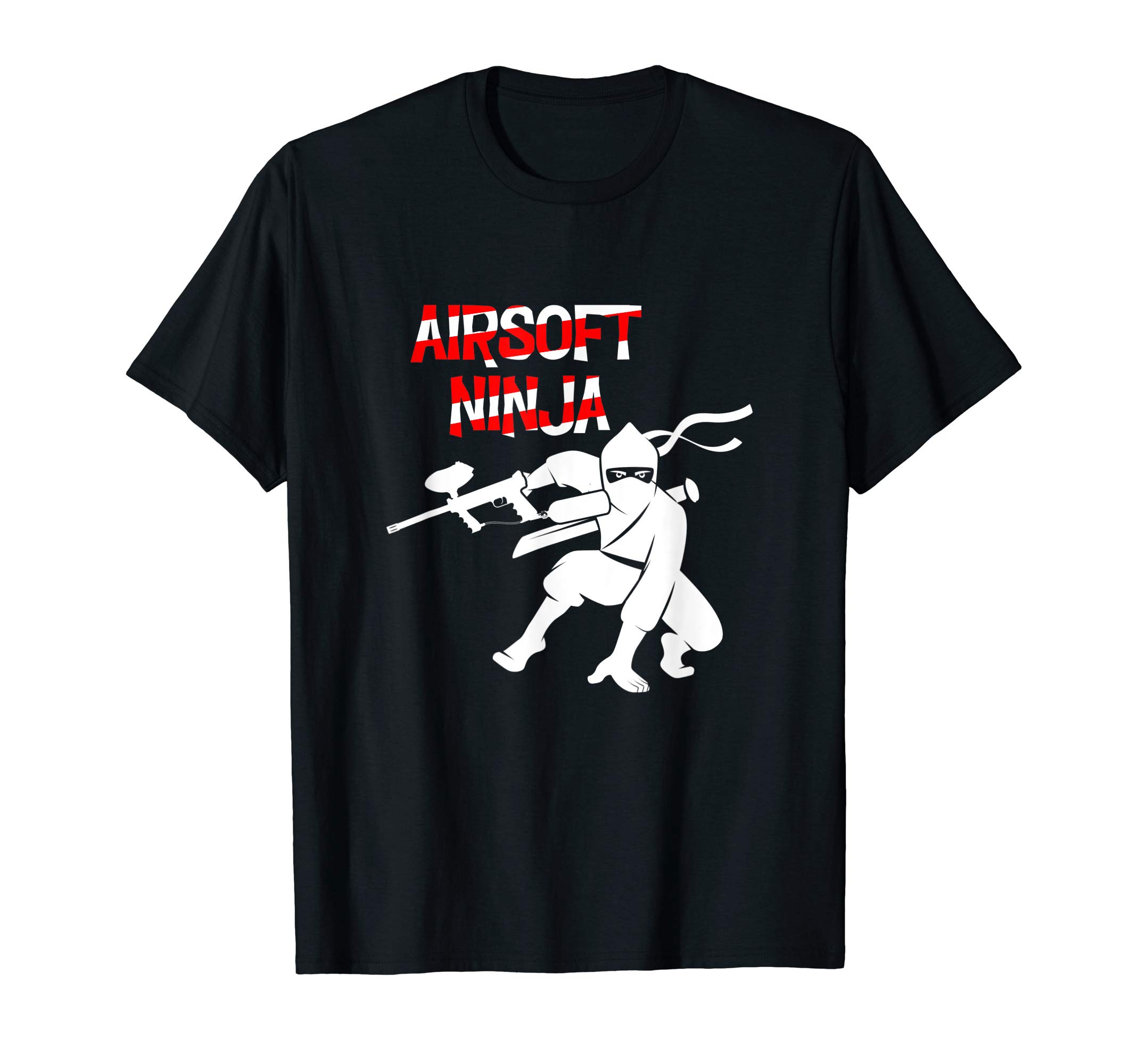 Airsoft Ninja Paintball Softair Painter Rifle Shoot Gift T-Shirt