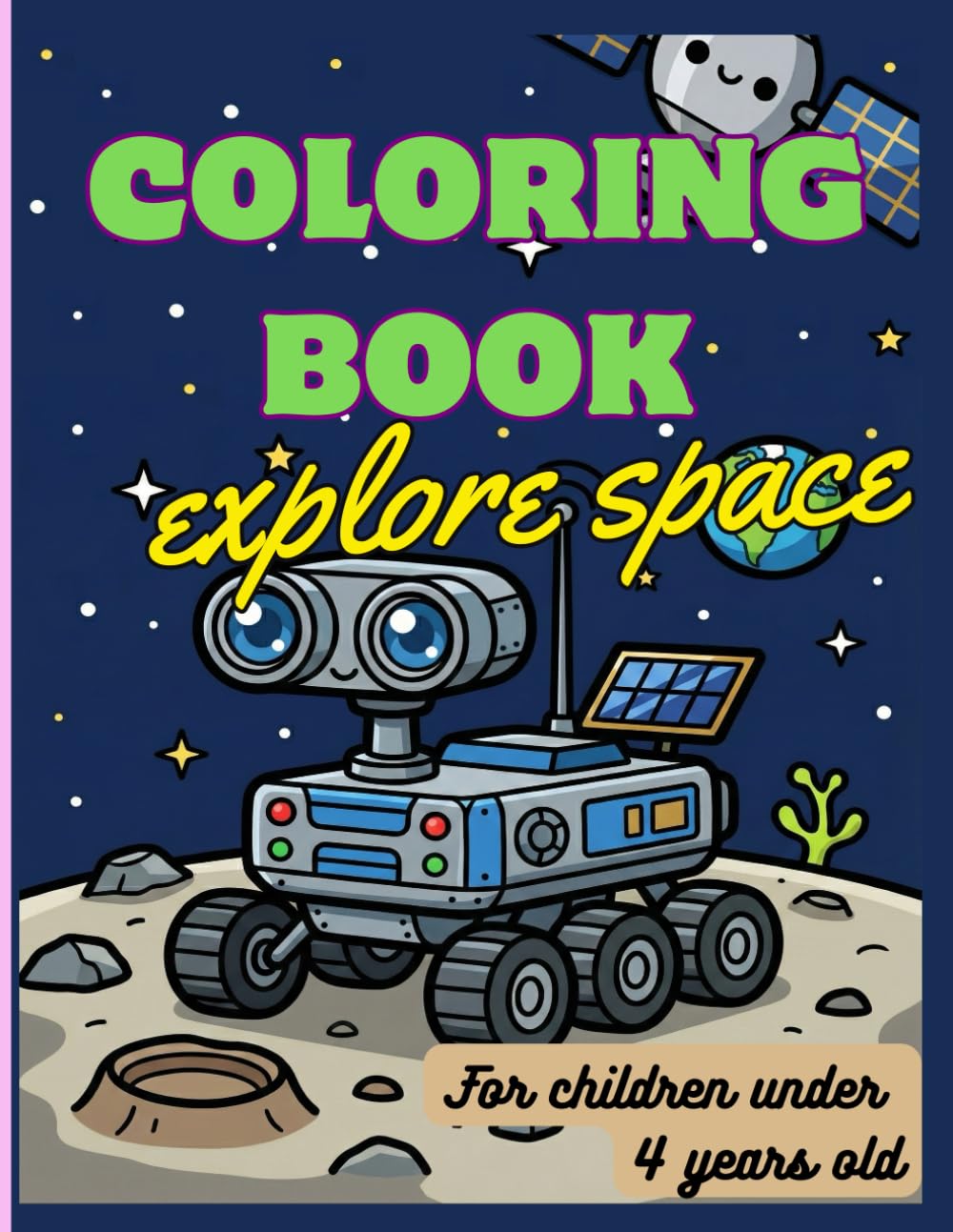 Coloring Book Explore Space