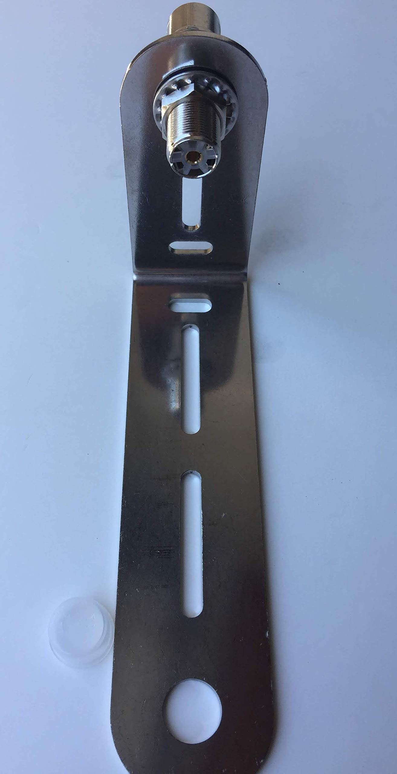 Sirio M-2 90 Degrees Stainless Steel Bracket with Heavy Duty 3/8 SO 239 Adaptor