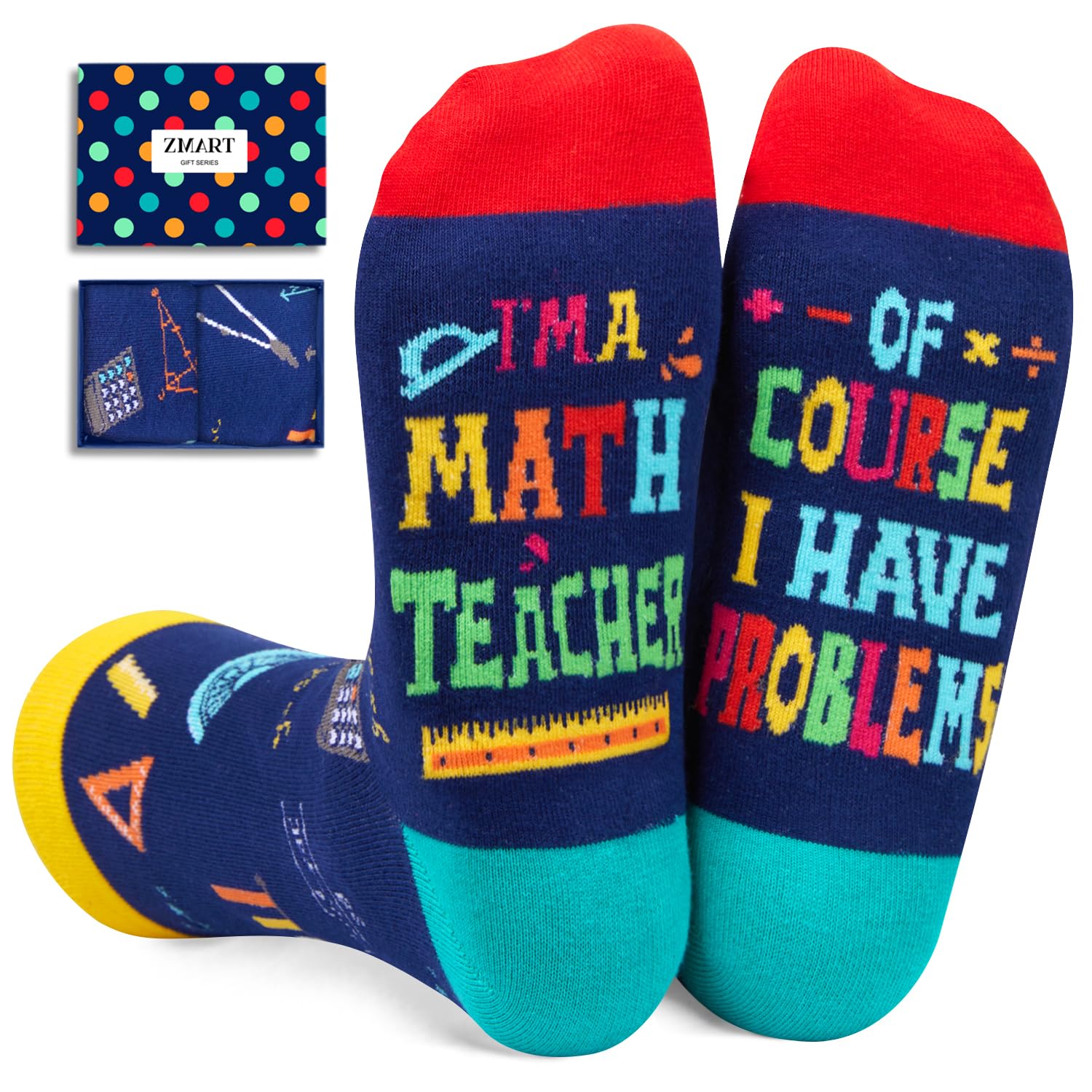 Appreciation Gift Ideas - Socks for Music Art Science Teacher Assistant Principal