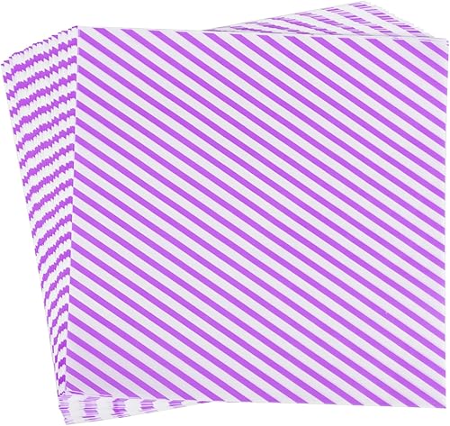 Miniatura 7 de GeeRic Hojas de papel encerado de 12 x 12 pulgadas, 100 forros para cestas de alimentos para sándwiches, hamburguesas, envoltorios de alimentos