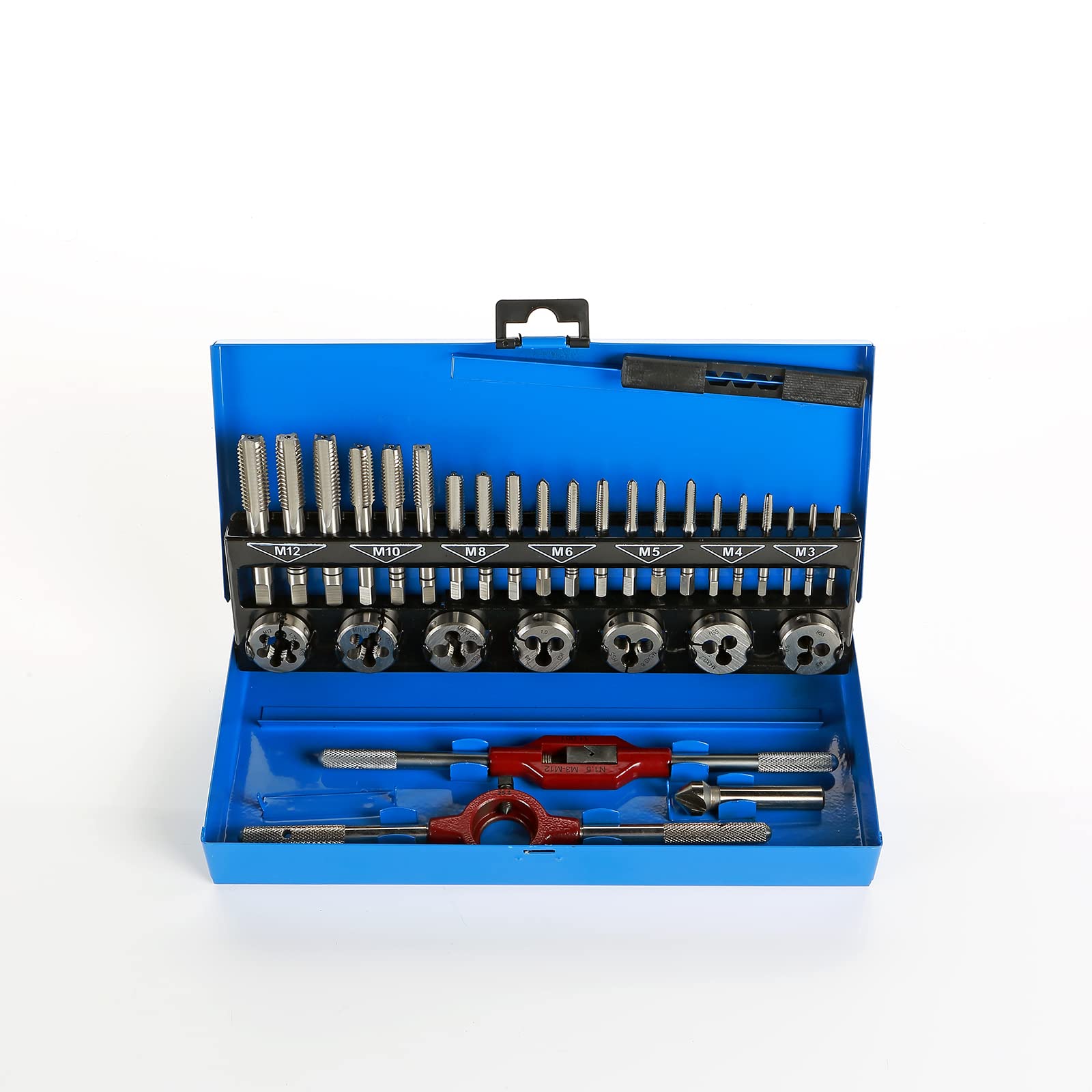 ALYCO 121350 Schrauben- und Lagersatz im Metallkoffer (31-teilig)