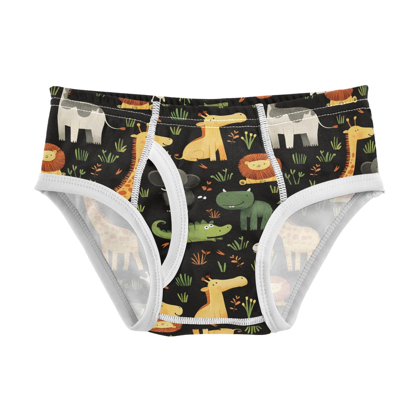 Boys Exclusive Briefs Toddler Underwear 95 Combed Cotton Boxerbriefs 2T Animal Grass