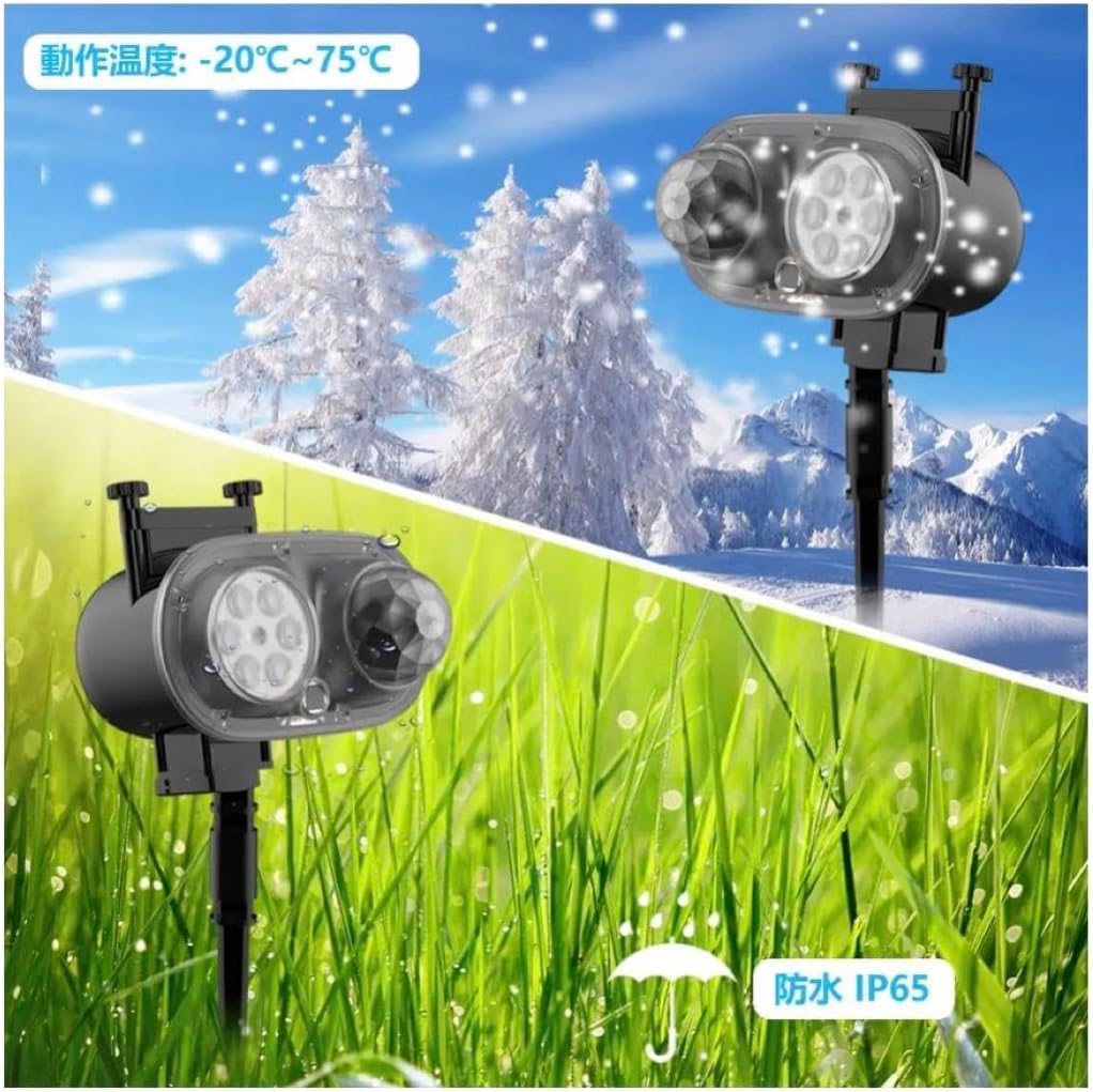 プロジェクターライト Syslux 置物ライト 室内 (16投影 リモコン付き)